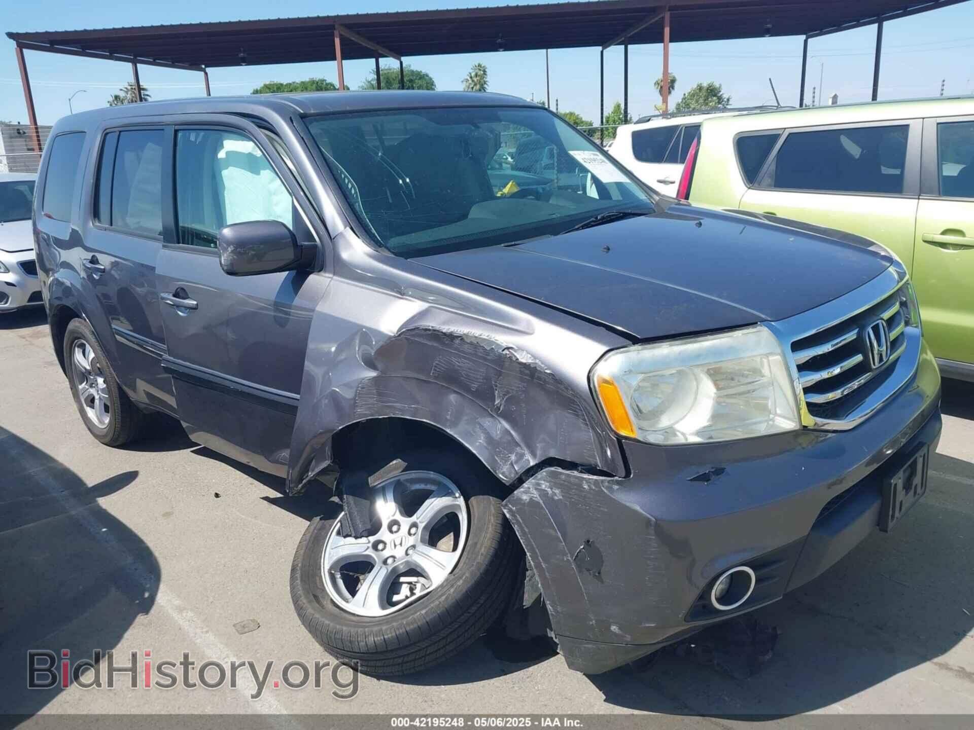 Photo 5FNYF4H79EB025269 - HONDA PILOT 2014