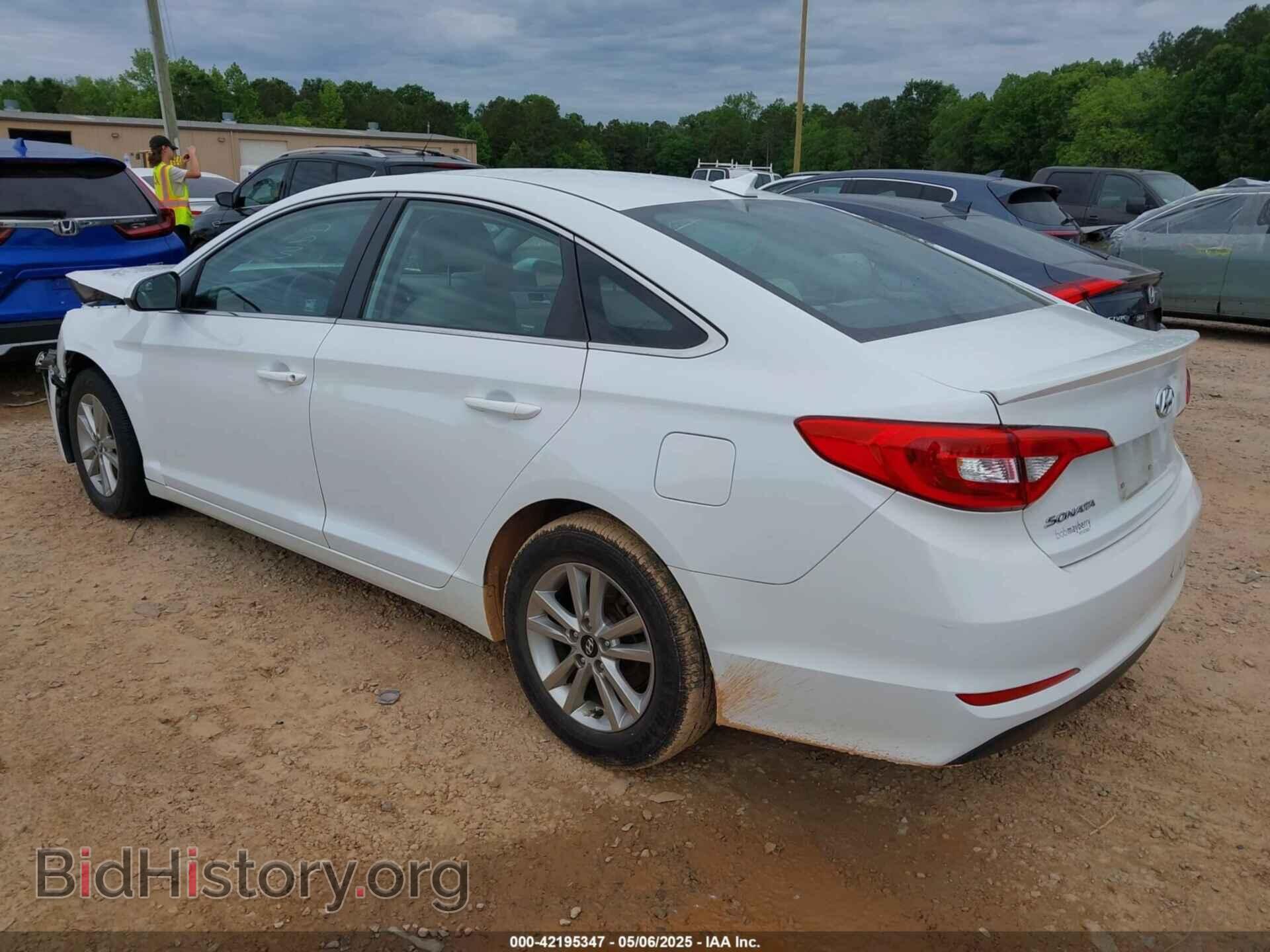 2017 HYUNDAI SONATA - VIN: 5NPE24AF6HH458022 - Фото 3