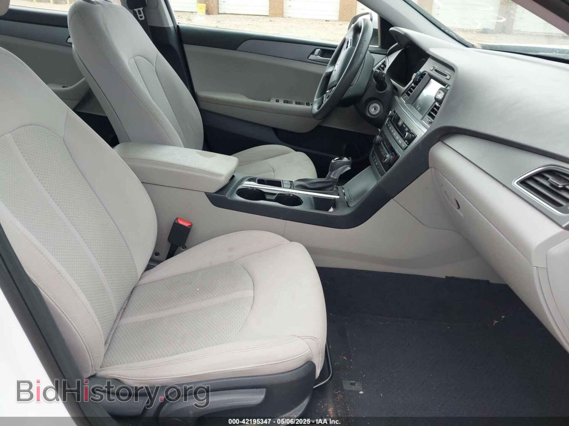 2017 HYUNDAI SONATA - VIN: 5NPE24AF6HH458022 - Фото 5