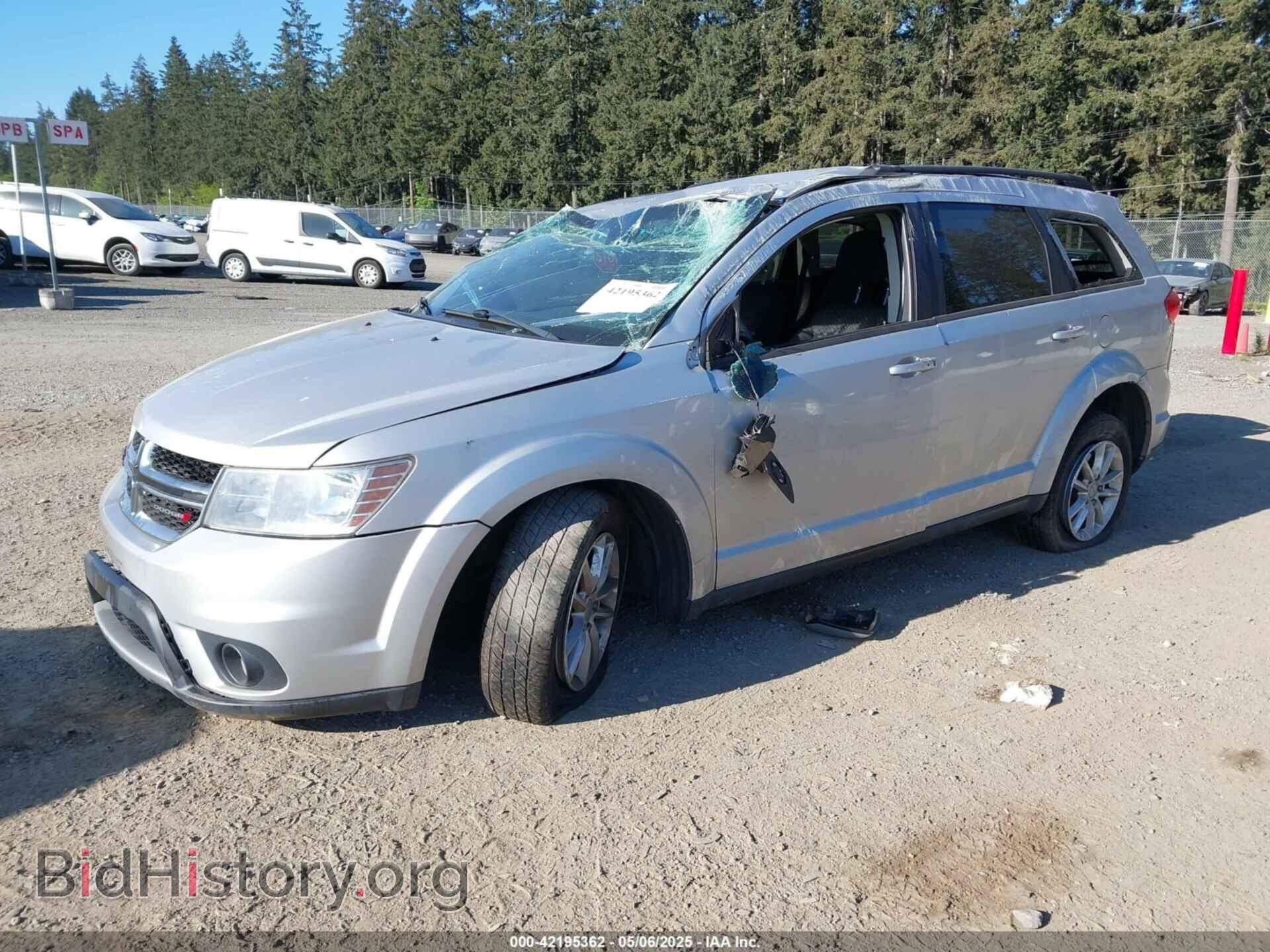 2014 DODGE JOURNEY - VIN: 3C4PDDBGXET142418 - Фото 2