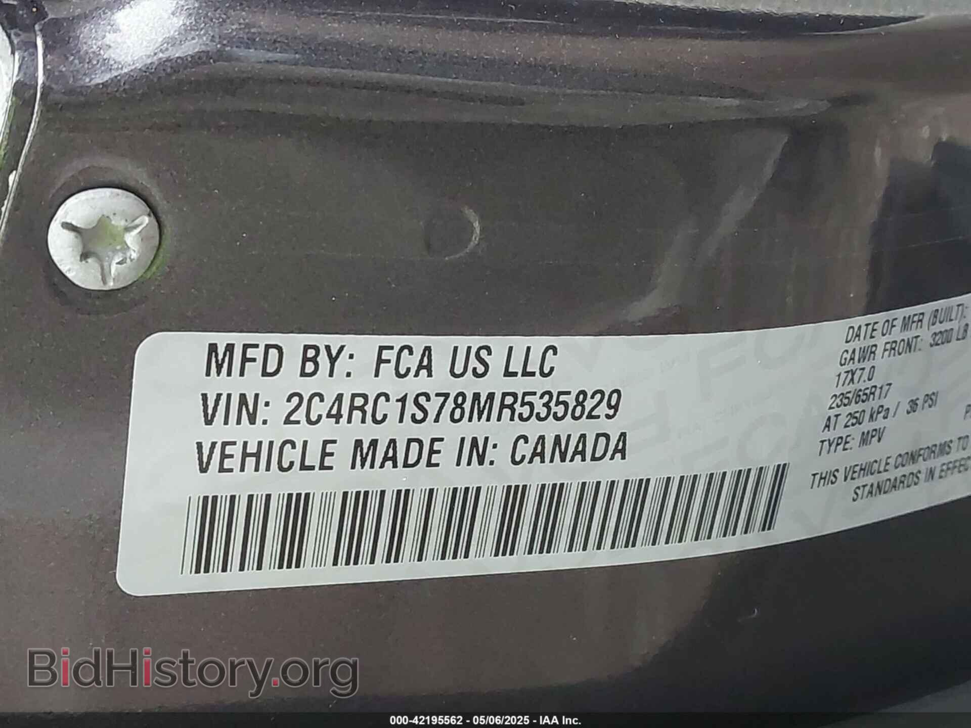 2021 CHRYSLER PACIFICA HYBRID - VIN: 2C4RC1S78MR535829 - Фото 9