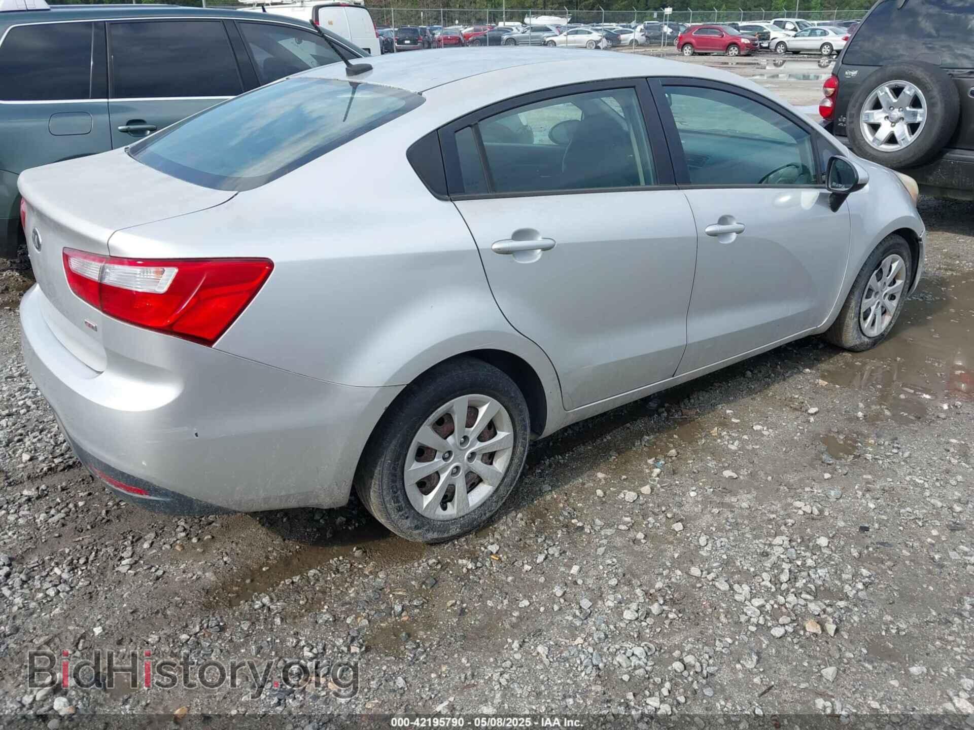2014 KIA RIO - VIN: KNADM4A35E6364521 - Фото 4