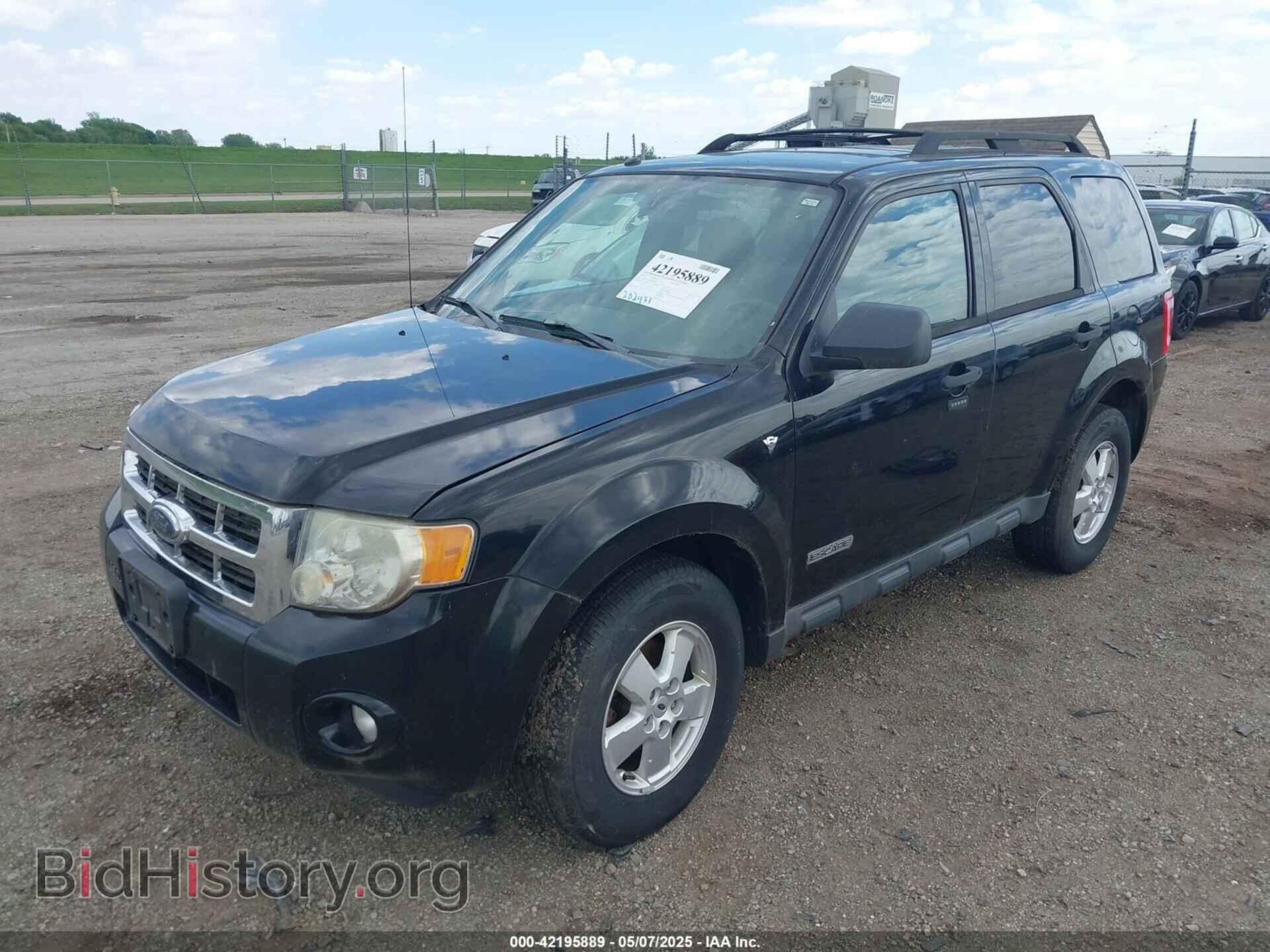 2008 FORD ESCAPE - VIN: 1FMCU93178KD57374 - Фото 2