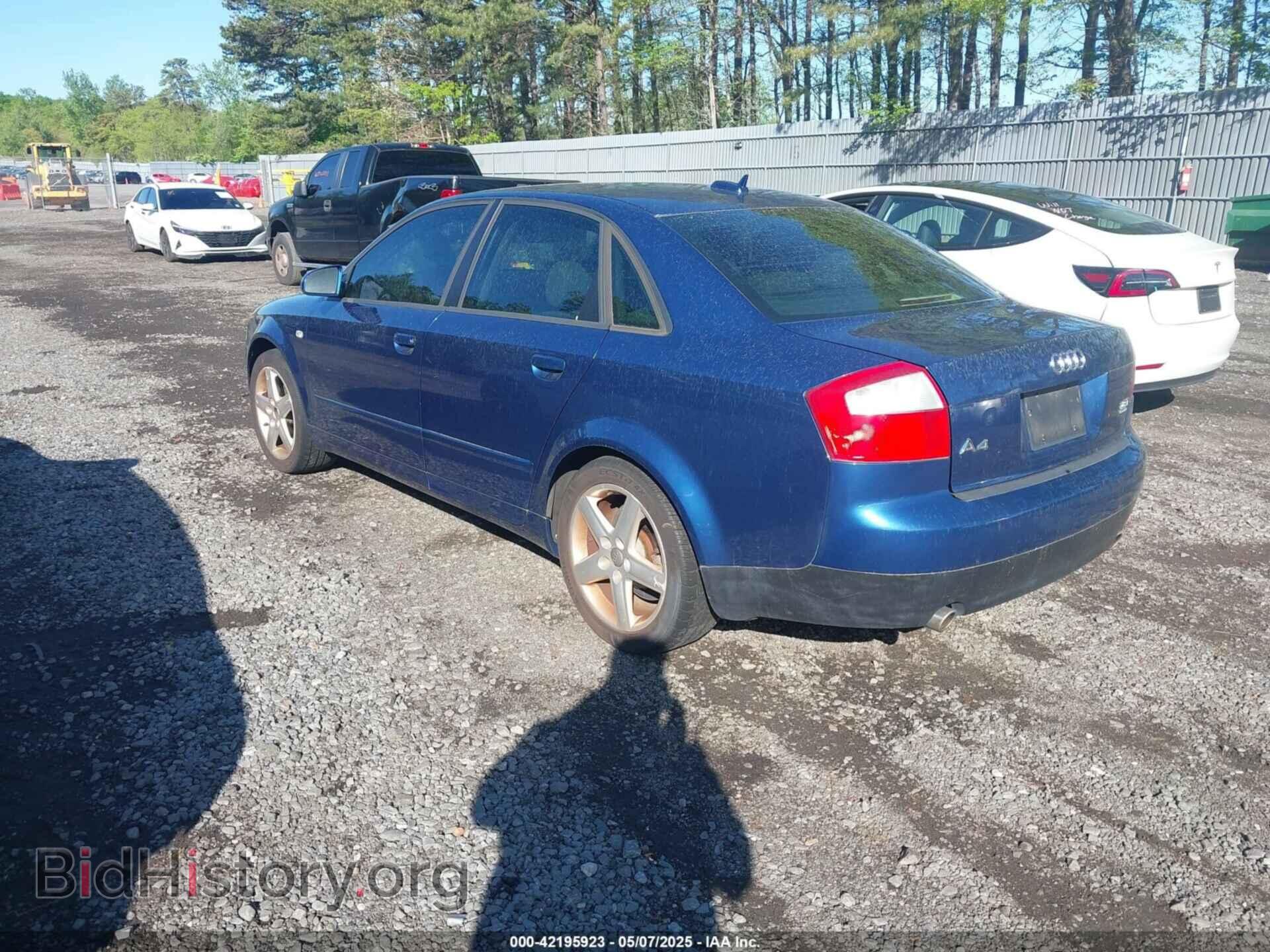 2005 AUDI A4 - VIN: WAULC68E05A063119 - Фото 3