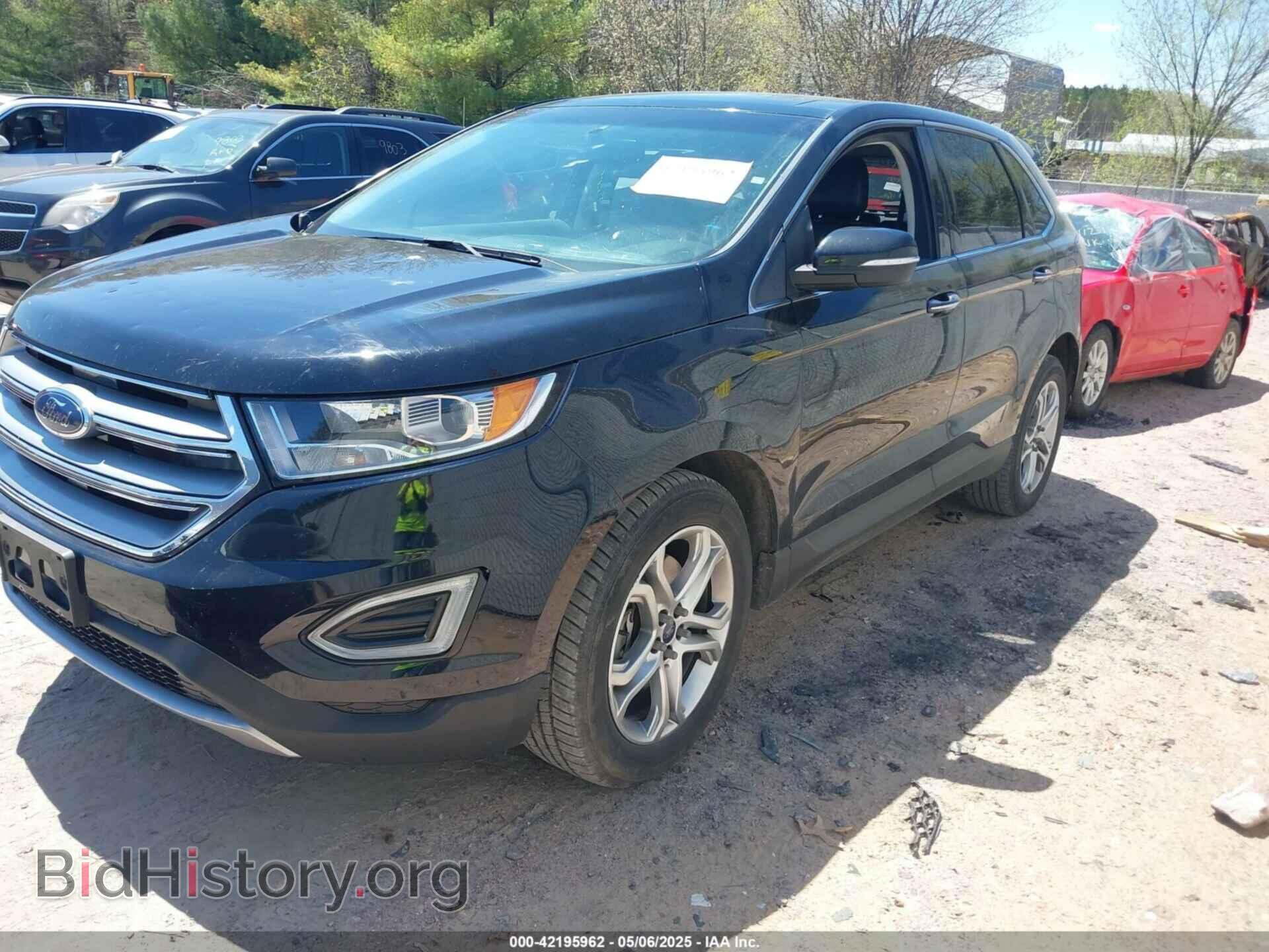 2016 FORD EDGE - VIN: 2FMPK4K87GBB03486 - Фото 2