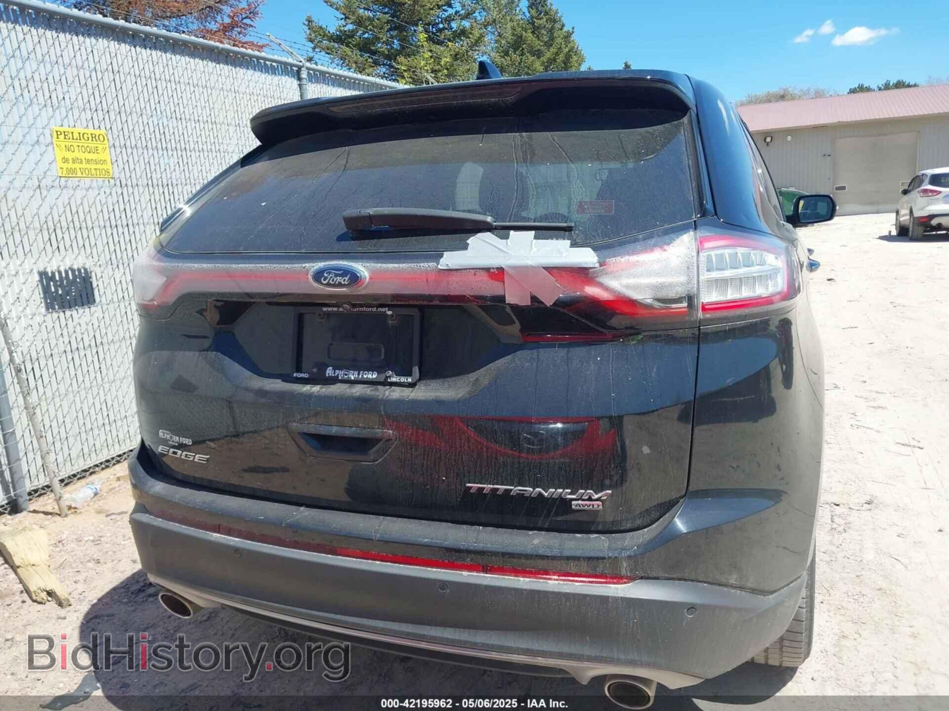 2016 FORD EDGE - VIN: 2FMPK4K87GBB03486 - Фото 16