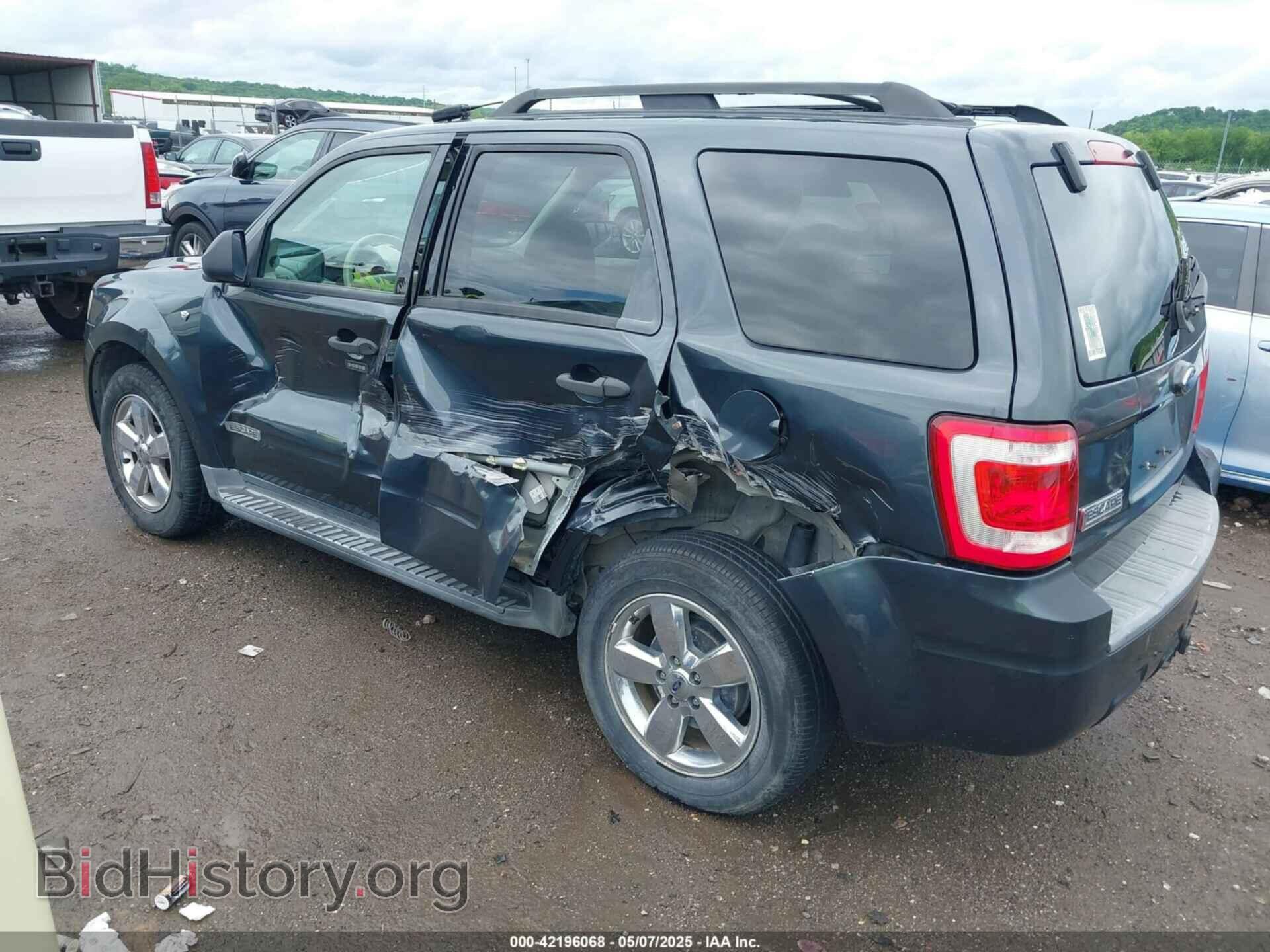 2008 FORD ESCAPE - VIN: 1FMCU03188KB27273 - Фото 3