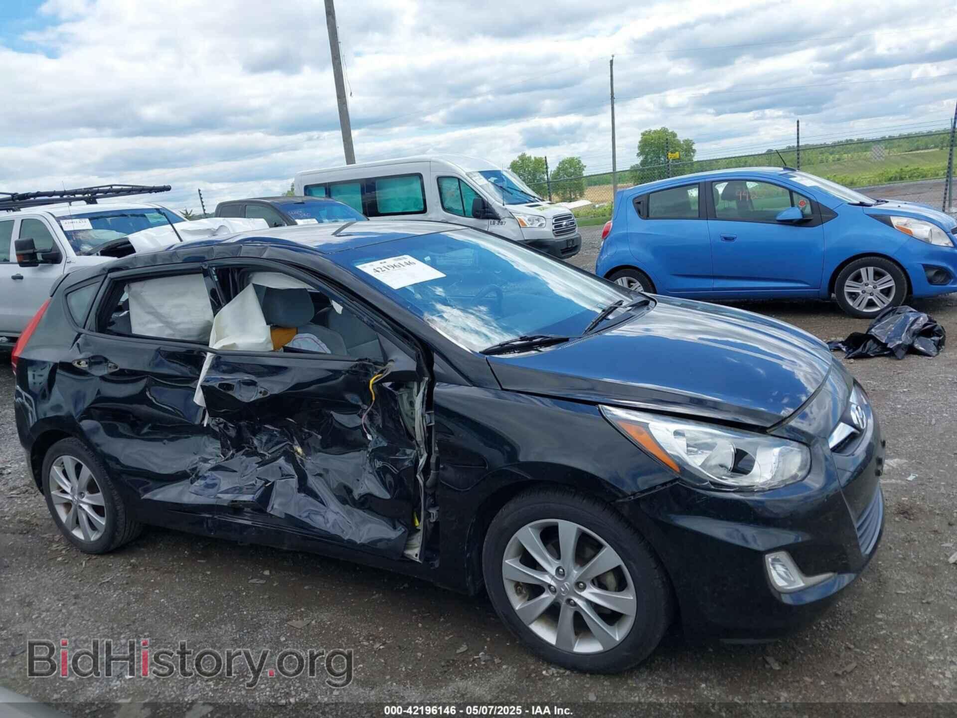 2012 HYUNDAI ACCENT - VIN: KMHCU5AE0CU031475 - Фото 6