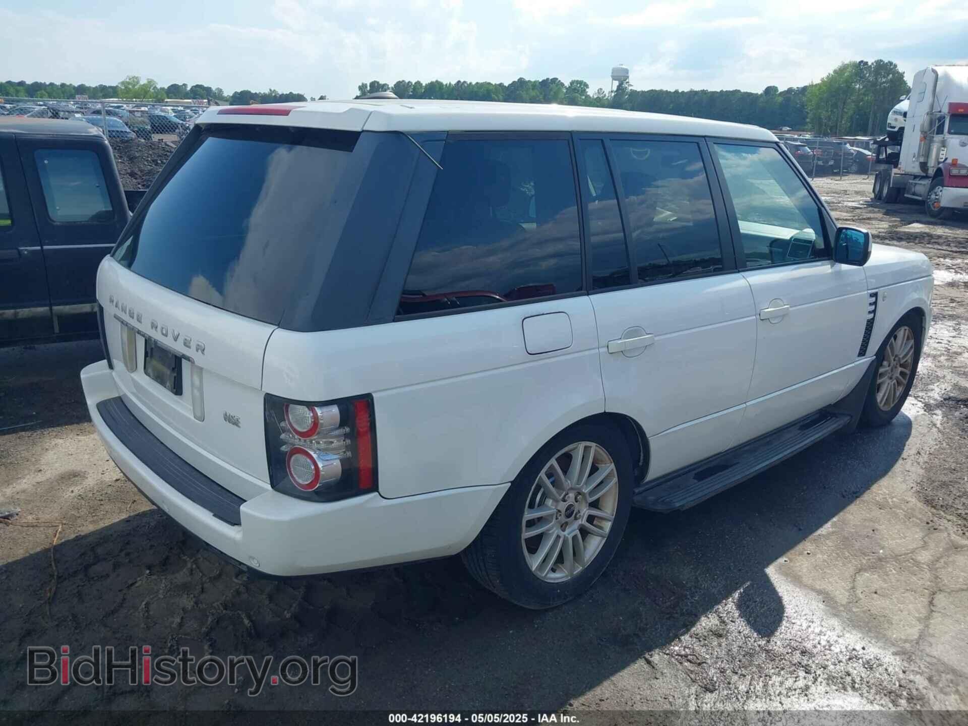 2012 LAND ROVER RANGE ROVER - VIN: SALME1D49CA376905 - Фото 4