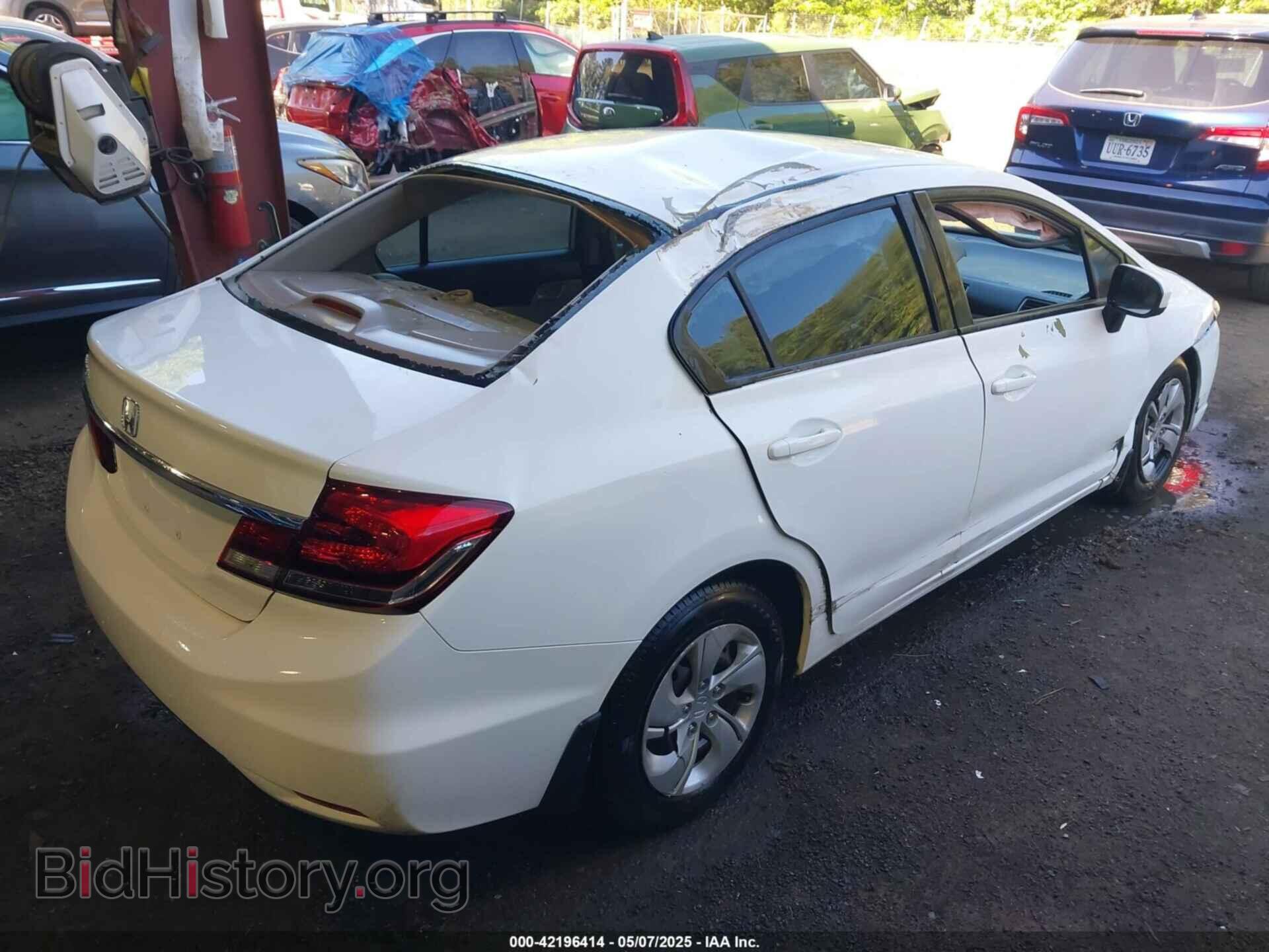 2015 HONDA CIVIC - VIN: 2HGFB2F52FH552205 - Фото 4