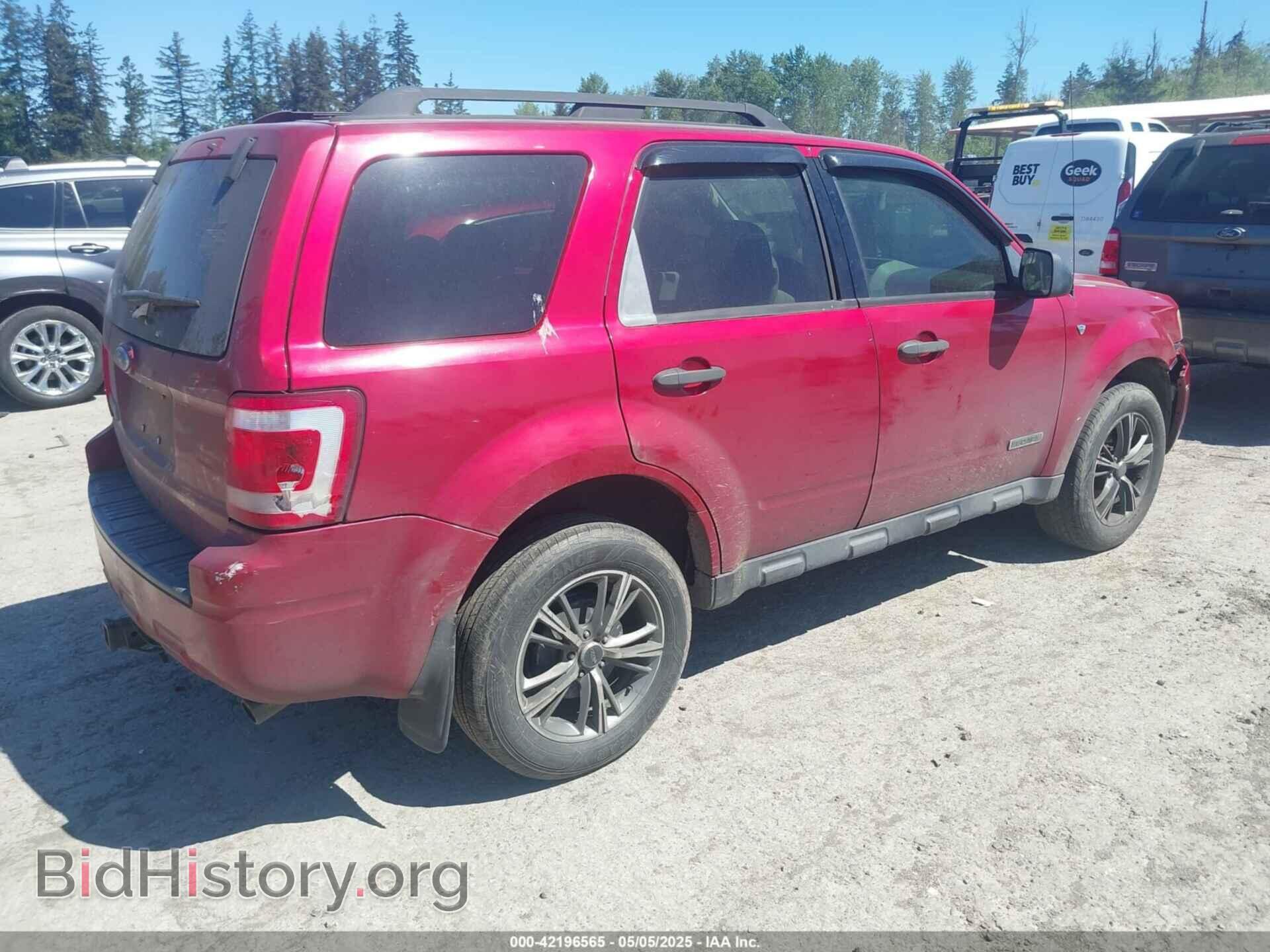 2008 FORD ESCAPE - VIN: 1FMCU03108KB04750 - Фото 4
