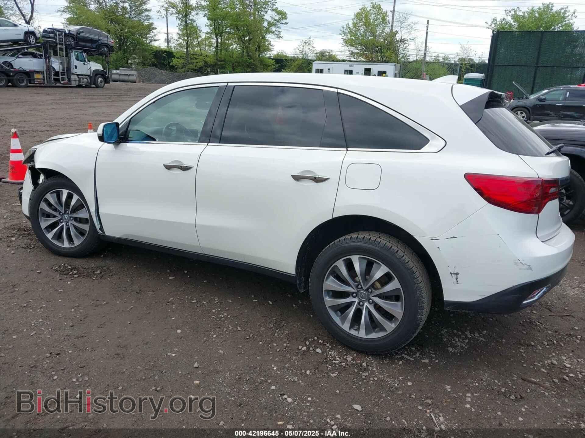 2016 ACURA MDX - VIN: 5FRYD4H47GB040270 - Фото 3