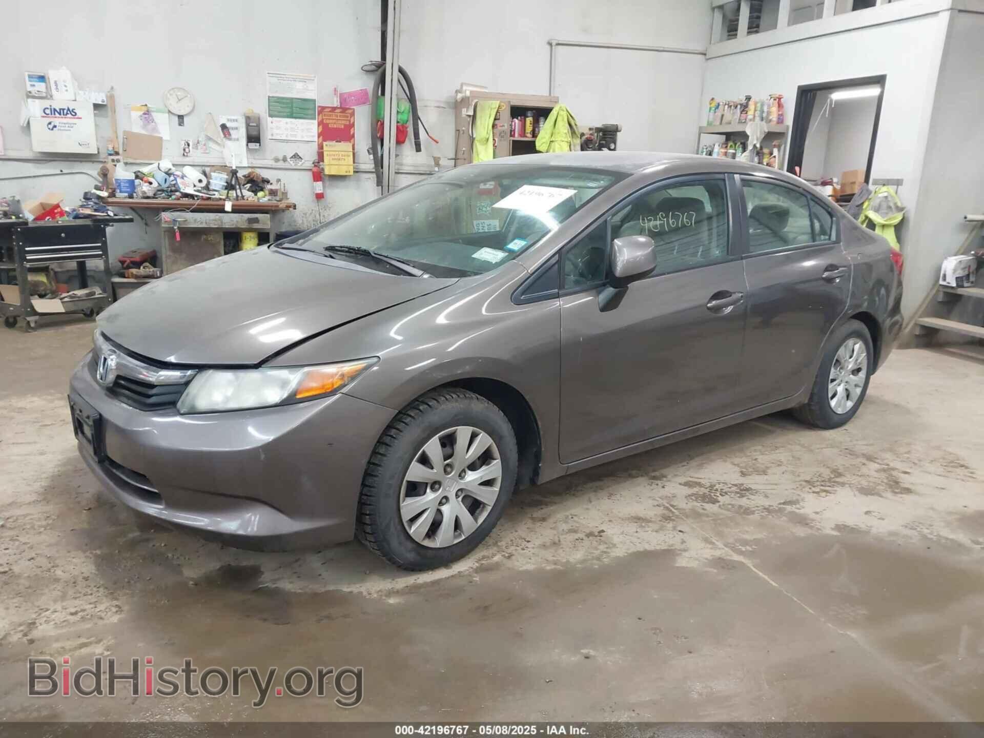 2012 HONDA CIVIC - VIN: 2HGFB2F56CH555037 - Фото 2