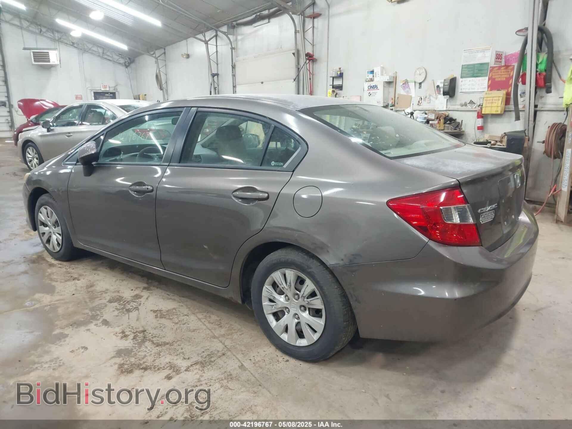 2012 HONDA CIVIC - VIN: 2HGFB2F56CH555037 - Фото 3