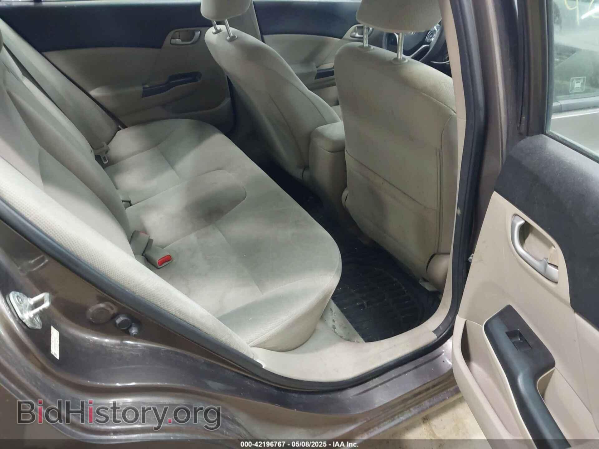 2012 HONDA CIVIC - VIN: 2HGFB2F56CH555037 - Фото 8