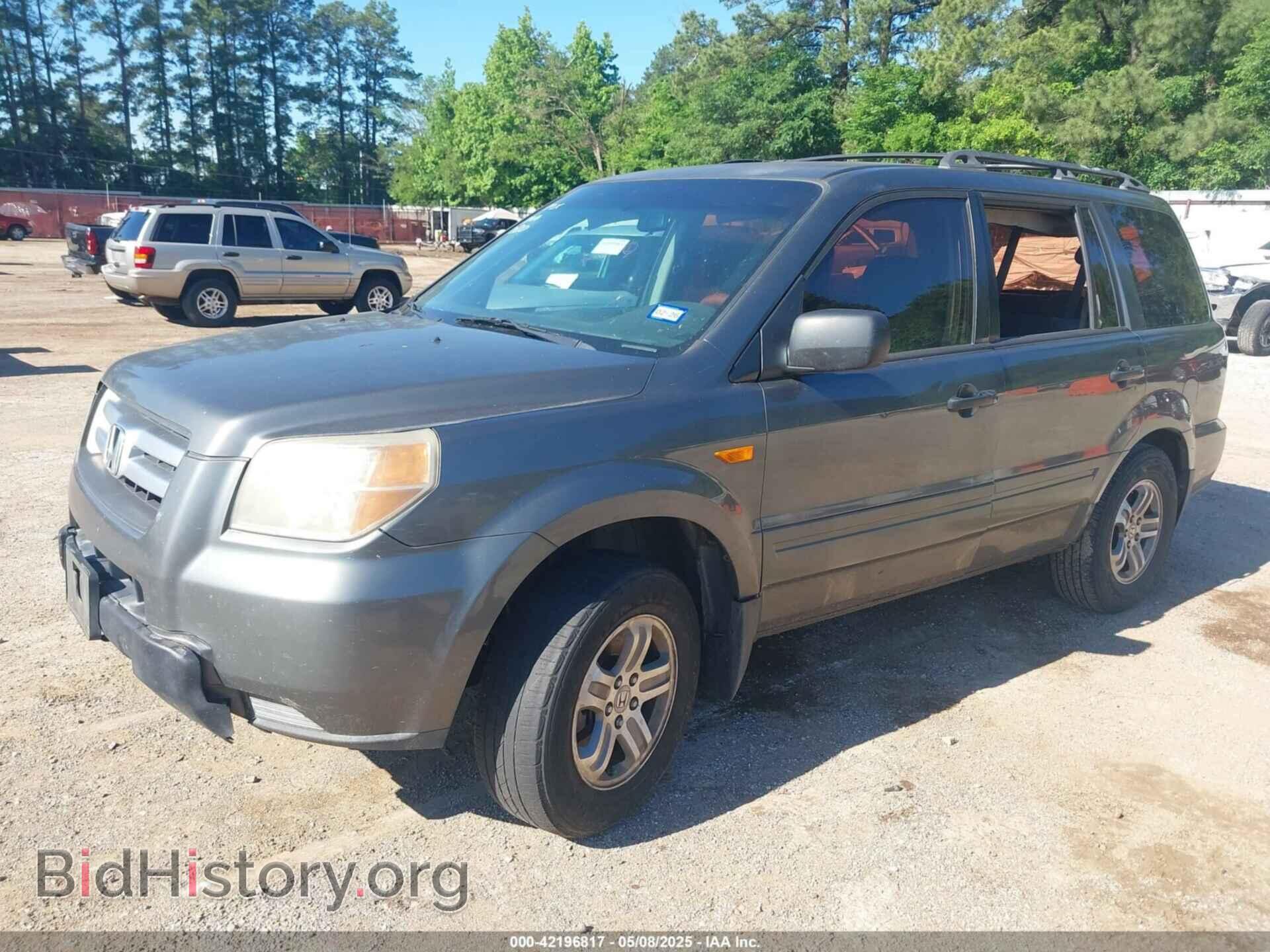 2007 HONDA PILOT - VIN: 2HKYF18117H530057 - Фото 2