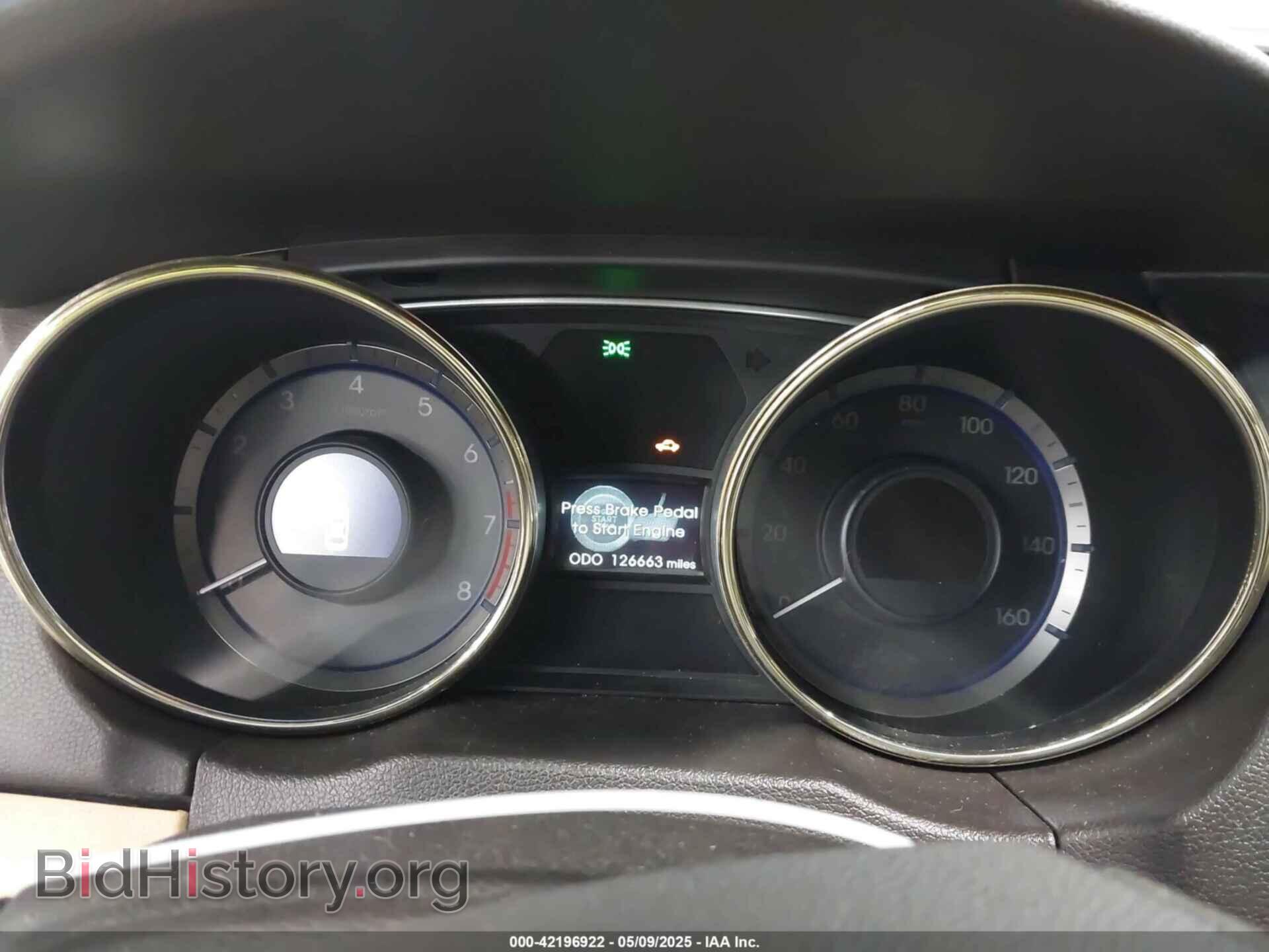 2012 HYUNDAI SONATA - VIN: 5NPEC4AC4CH444163 - Фото 7