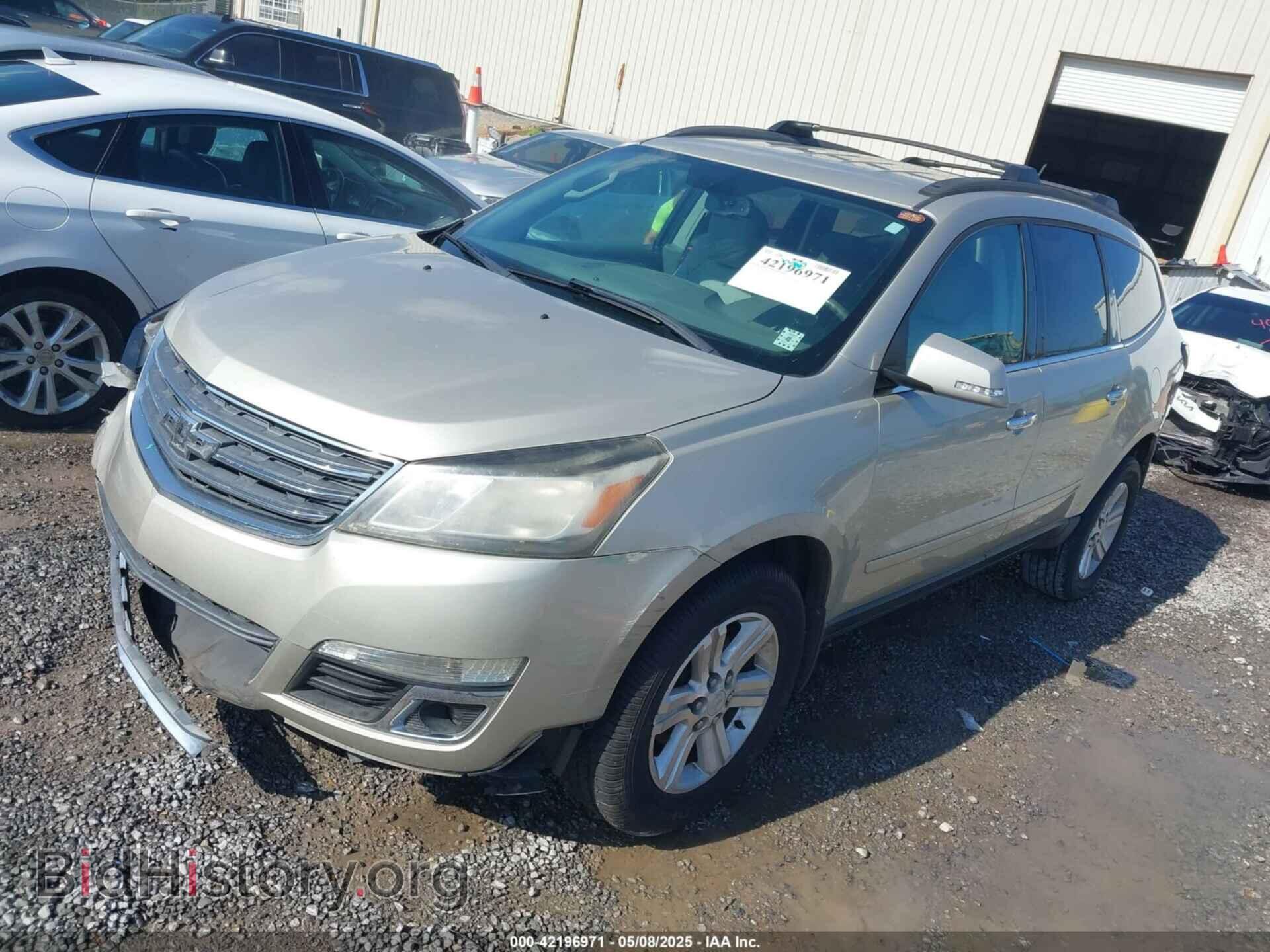 2013 CHEVROLET TRAVERSE - VIN: 1GNKRJKD7DJ214947 - Фото 2