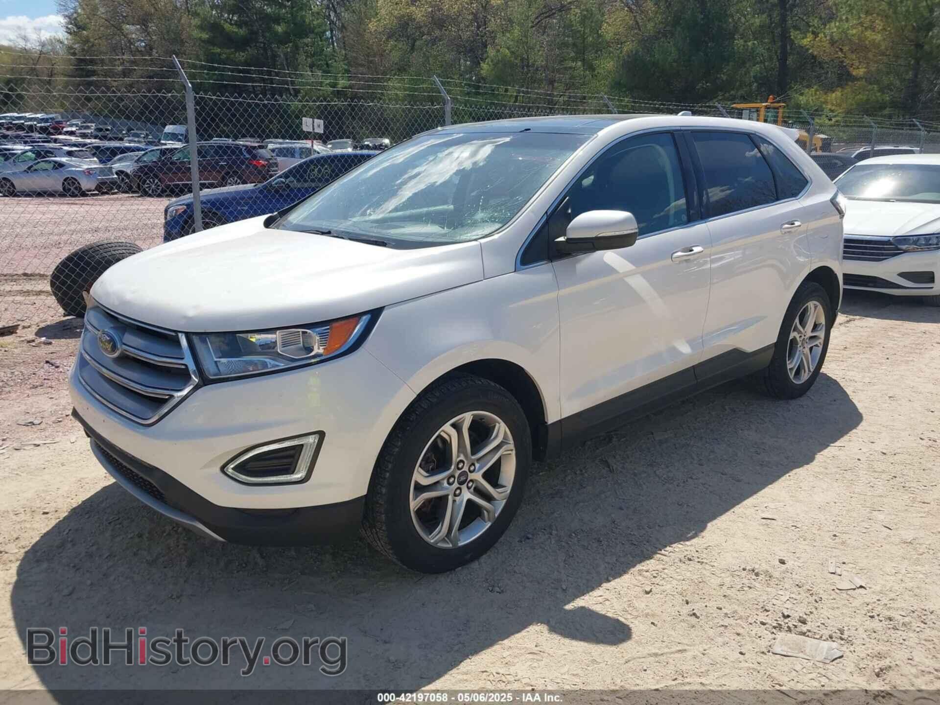 2016 FORD EDGE - VIN: 2FMPK4K8XGBB45425 - Фото 2