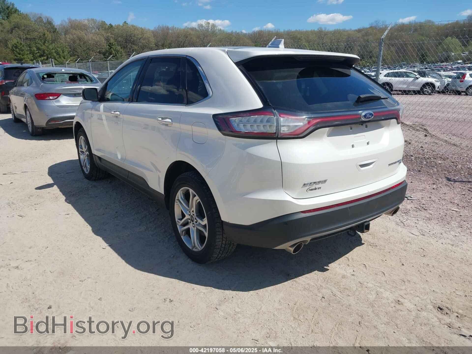2016 FORD EDGE - VIN: 2FMPK4K8XGBB45425 - Фото 3