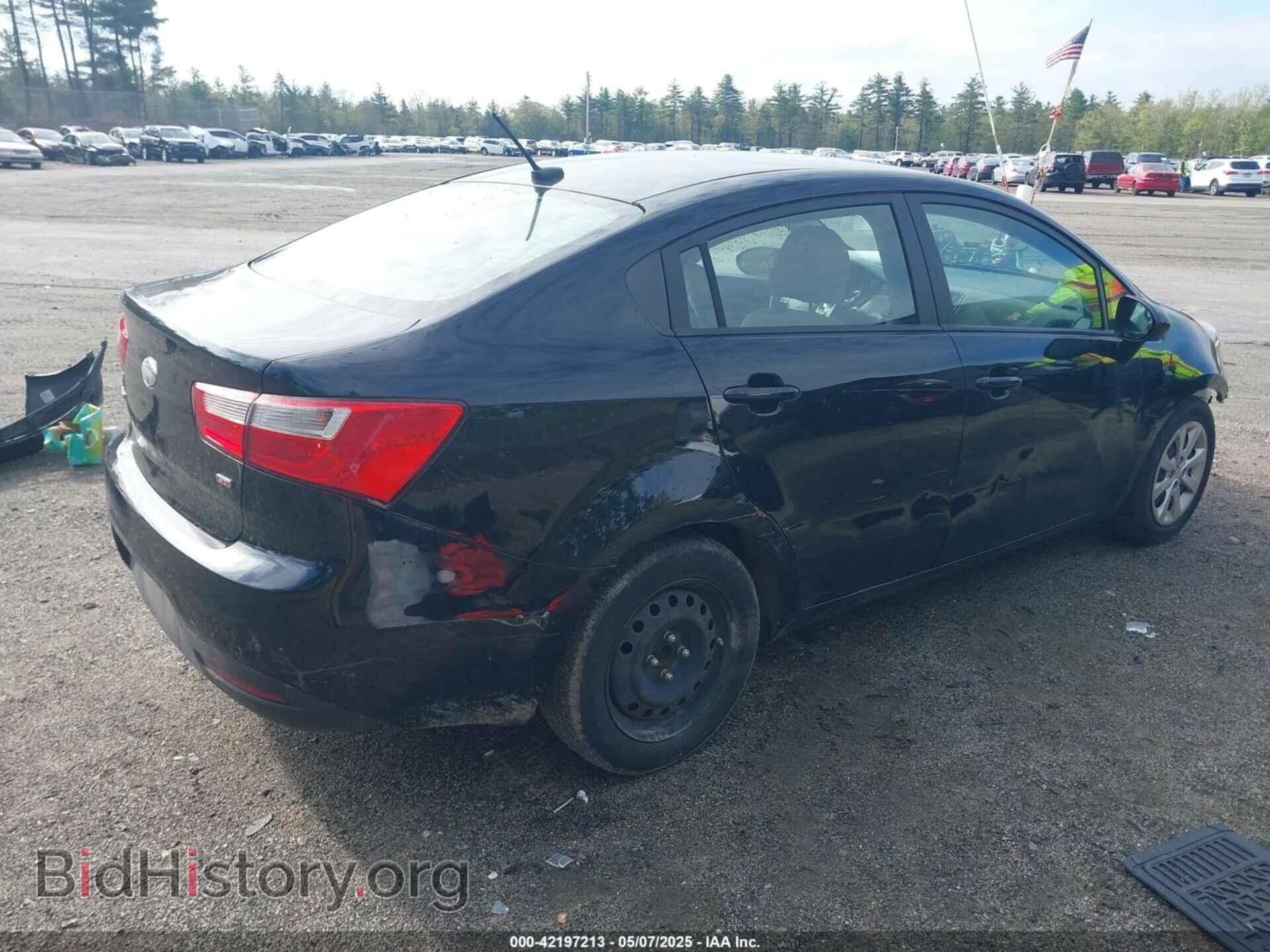2014 KIA RIO - VIN: KNADM4A38E6397979 - Фото 4