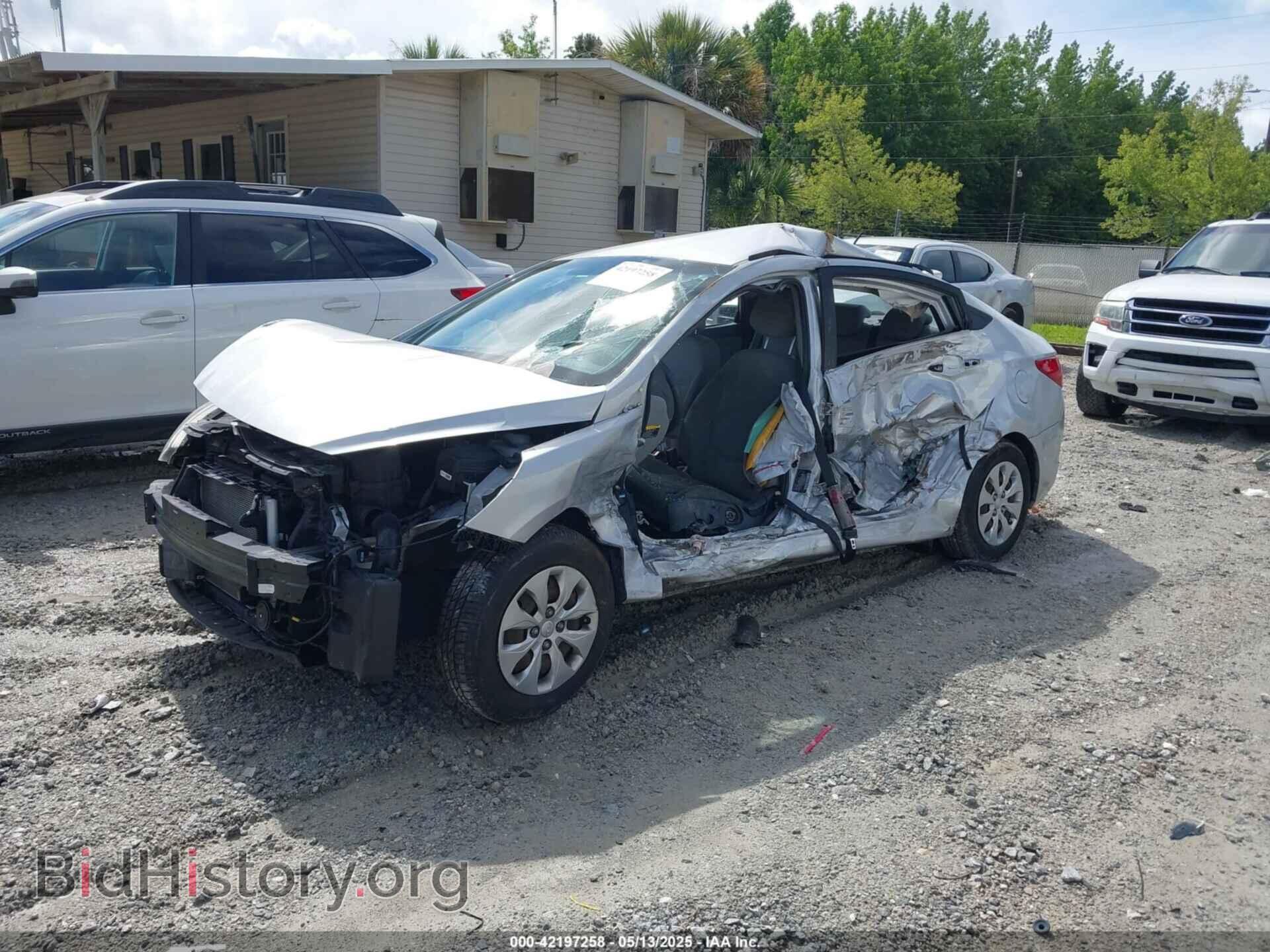 2016 HYUNDAI ACCENT - VIN: KMHCT4AE9GU975424 - Фото 2