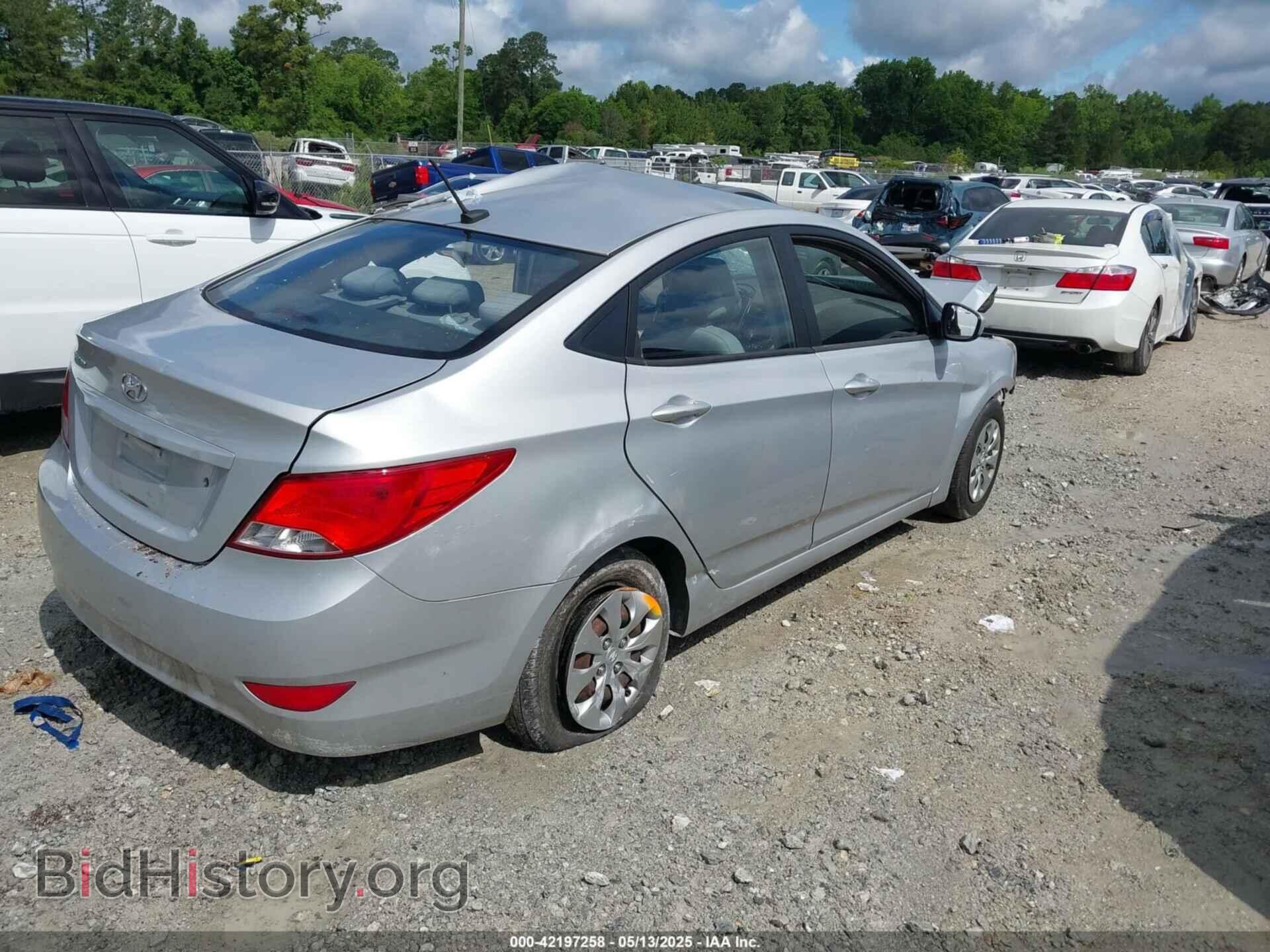 2016 HYUNDAI ACCENT - VIN: KMHCT4AE9GU975424 - Фото 4
