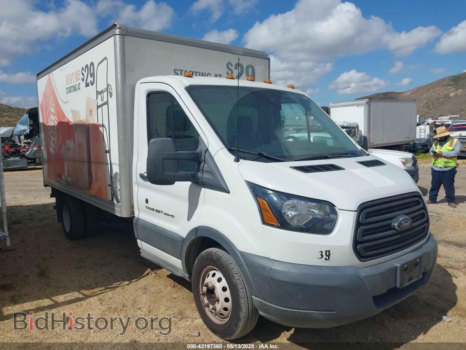 Фотография 1FDBF8ZM3JKA71142 - FORD TRANSIT-350 CAB 2018