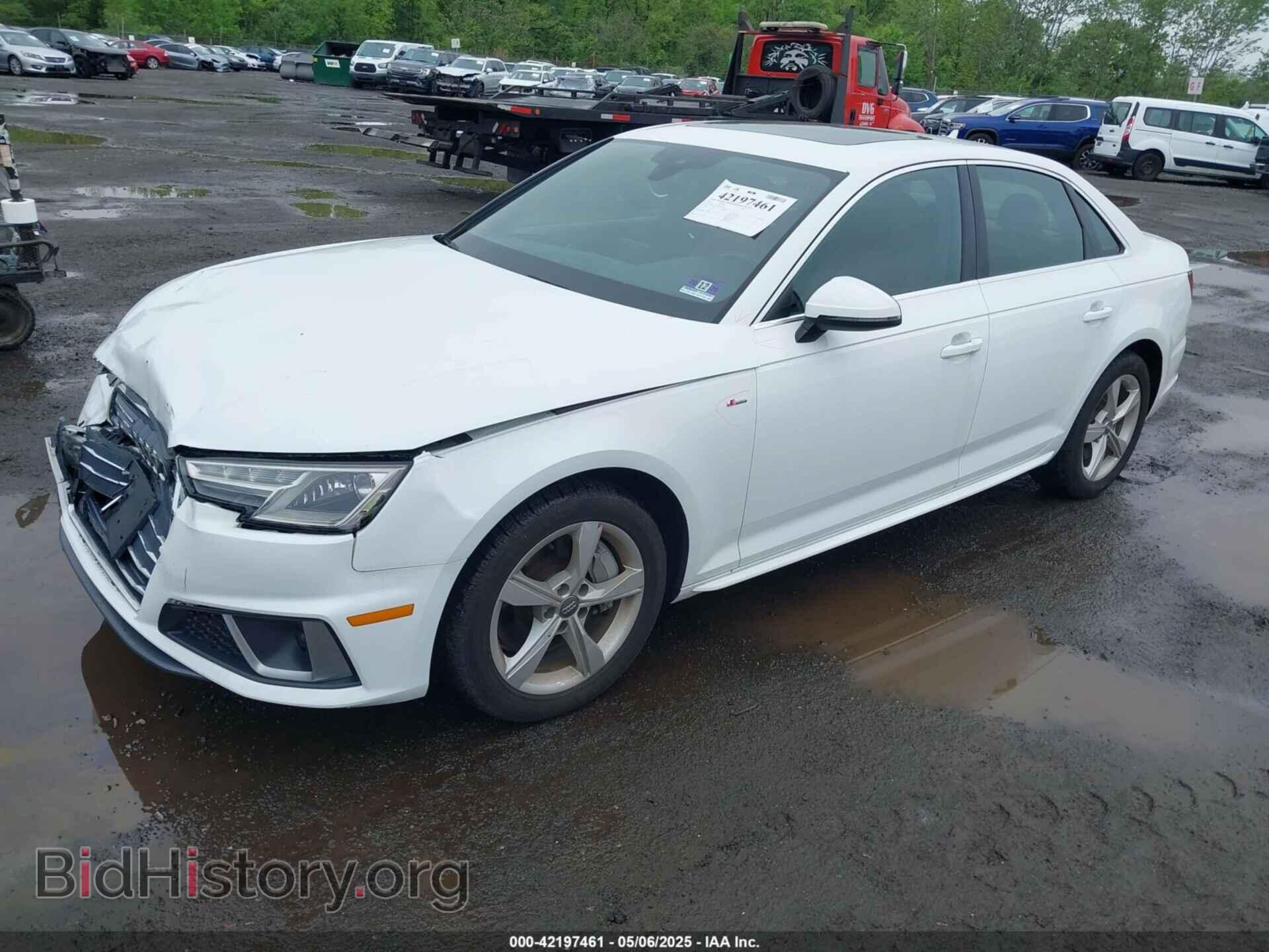 2019 AUDI A4 - VIN: WAUDNAF44KN019219 - Фото 2
