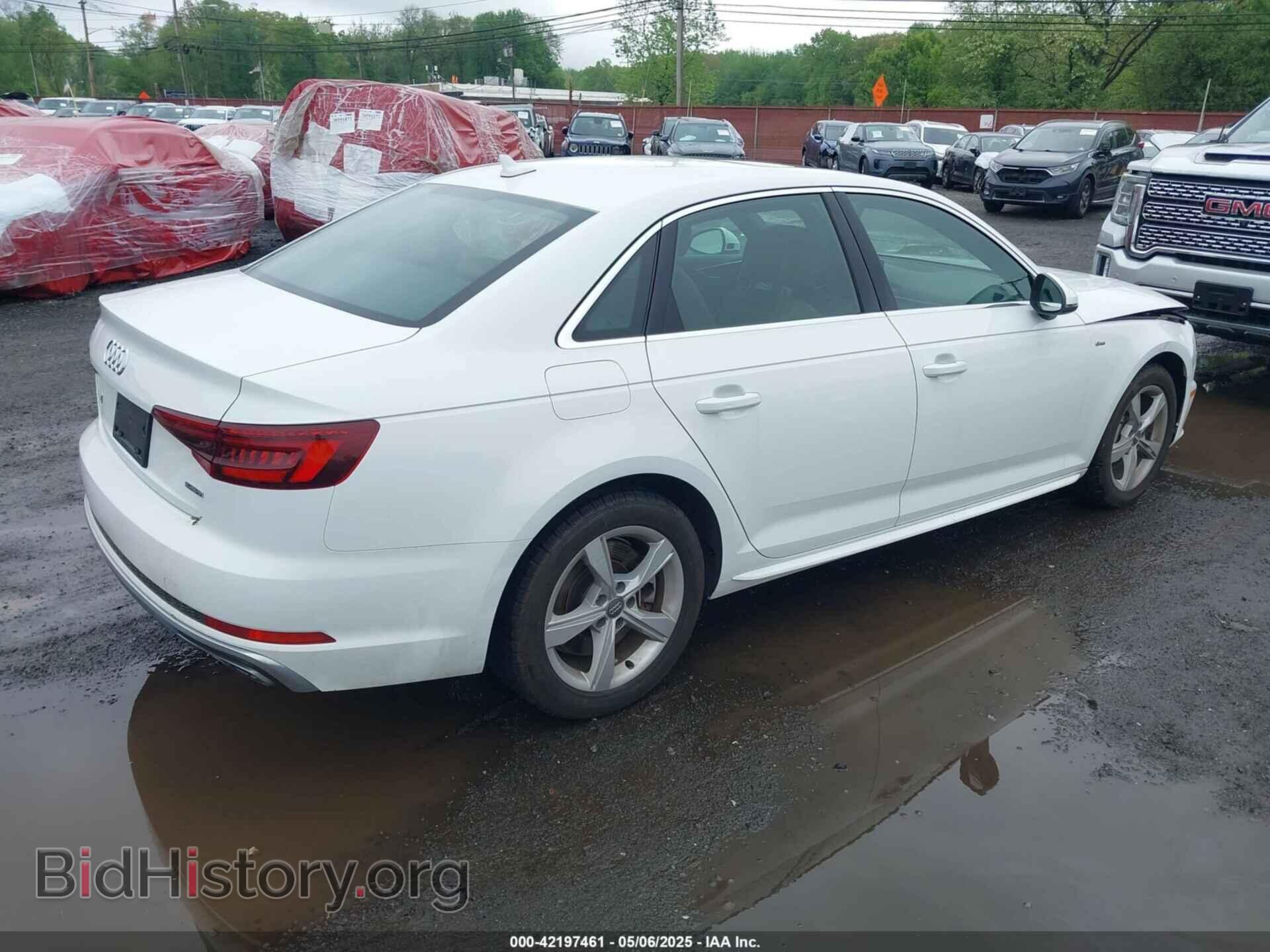 2019 AUDI A4 - VIN: WAUDNAF44KN019219 - Фото 4