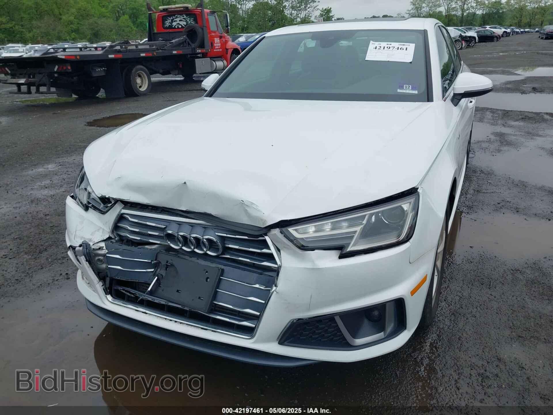 2019 AUDI A4 - VIN: WAUDNAF44KN019219 - Фото 6