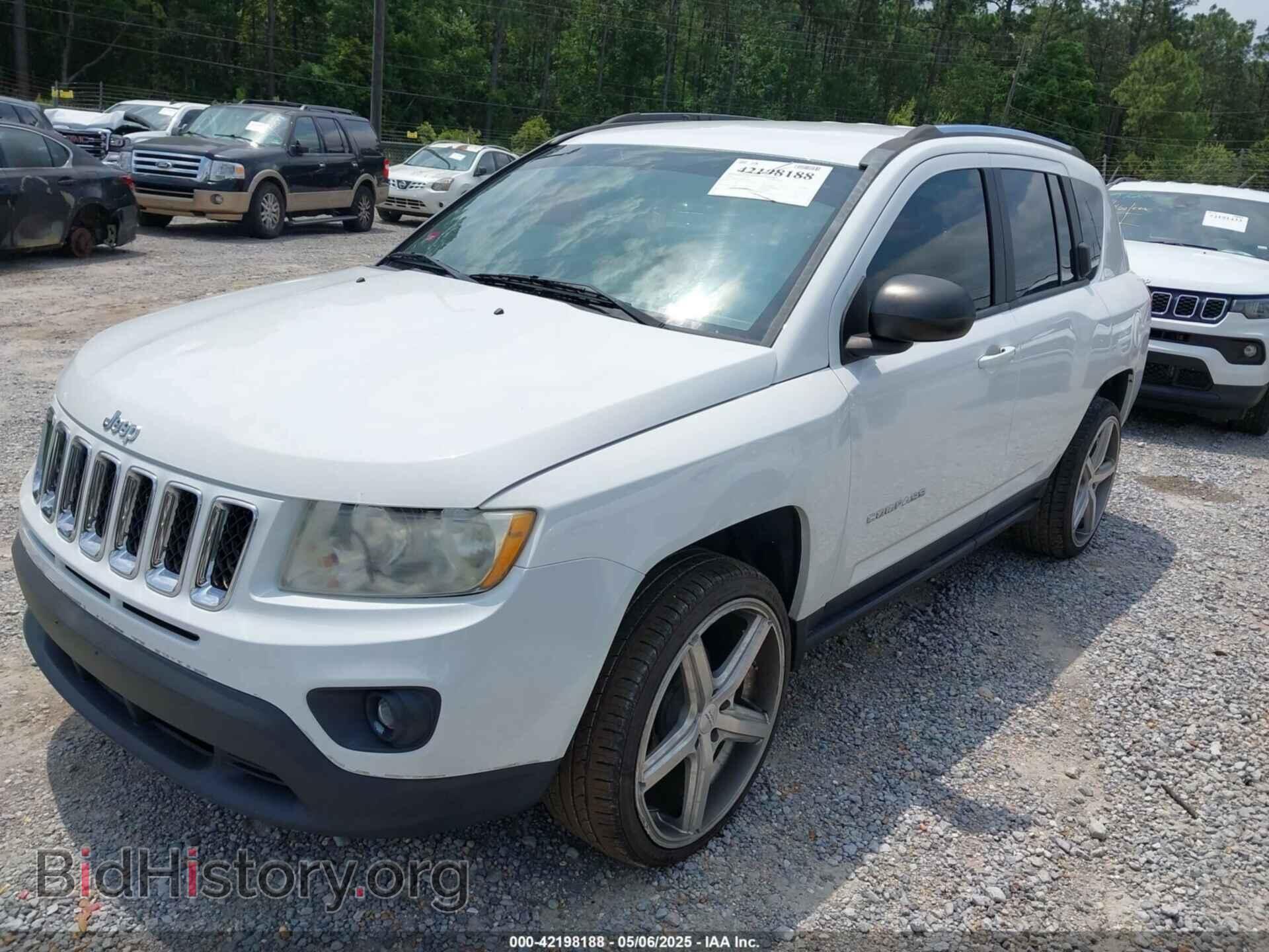 2012 JEEP COMPASS - VIN: 1C4NJCBA9CD627674 - Фото 2