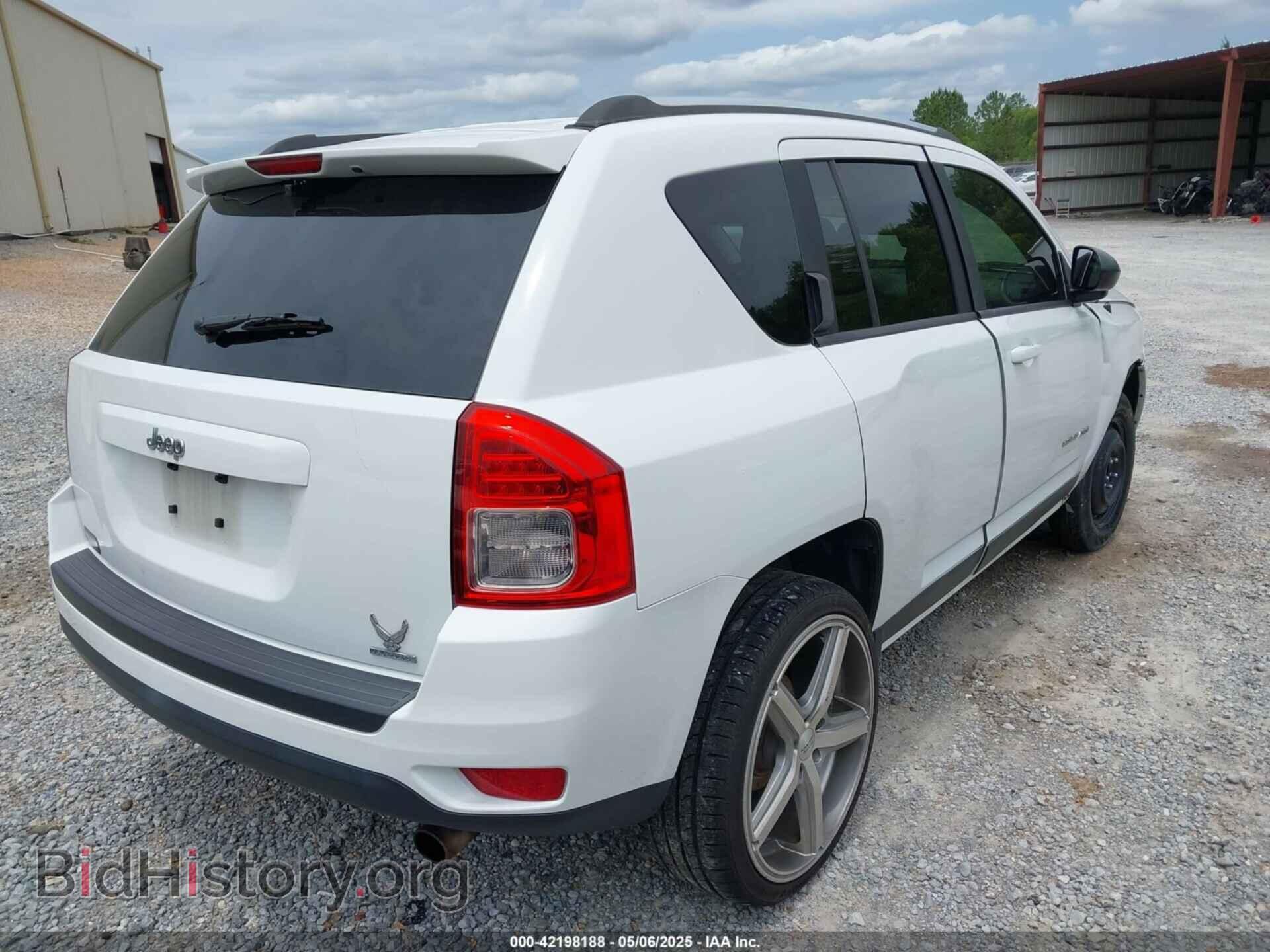 2012 JEEP COMPASS - VIN: 1C4NJCBA9CD627674 - Фото 4