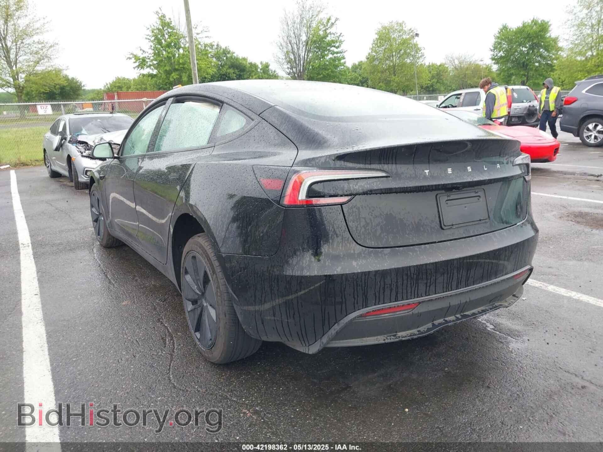 2025 TESLA MODEL 3 - VIN: 5YJ3E1EA1SF911335 - Фото 3