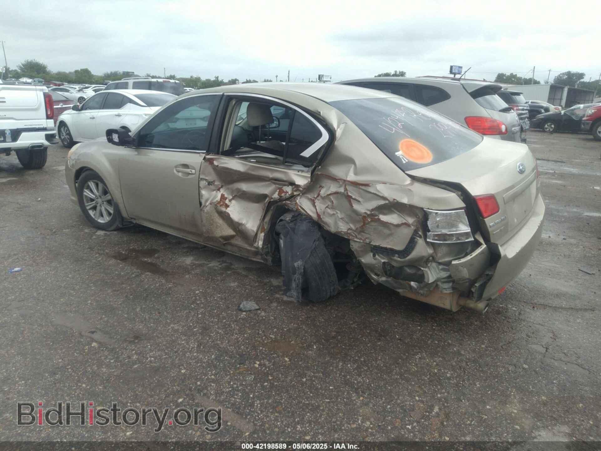 2010 SUBARU LEGACY - VIN: 4S3BMCB62A3210843 - Фото 3