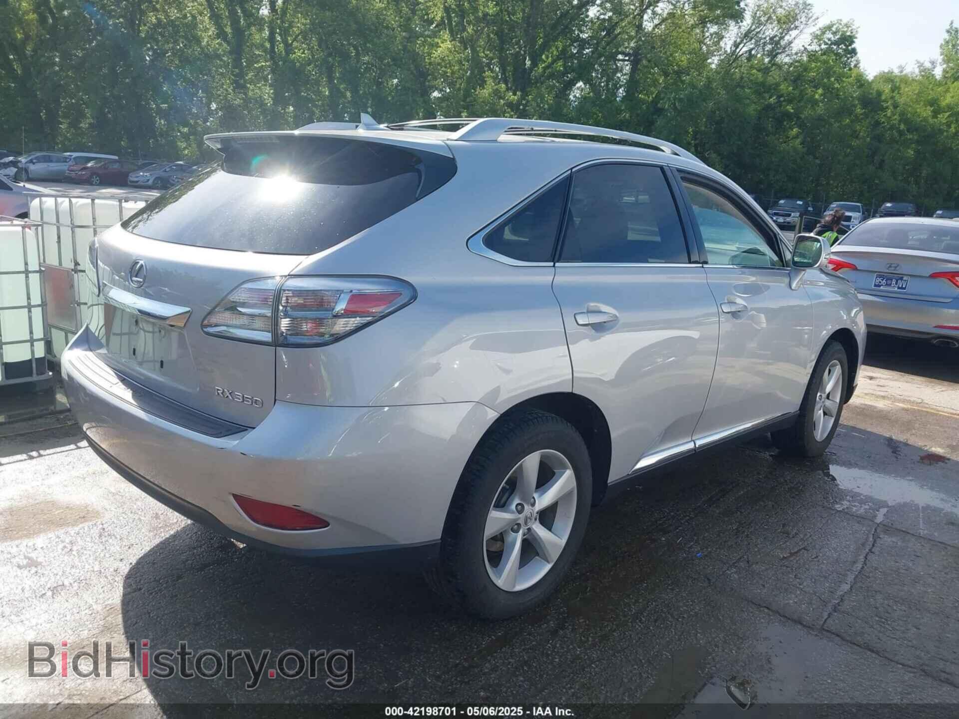 2012 LEXUS RX 350 - VIN: 2T2BK1BA5CC129663 - Photo 4