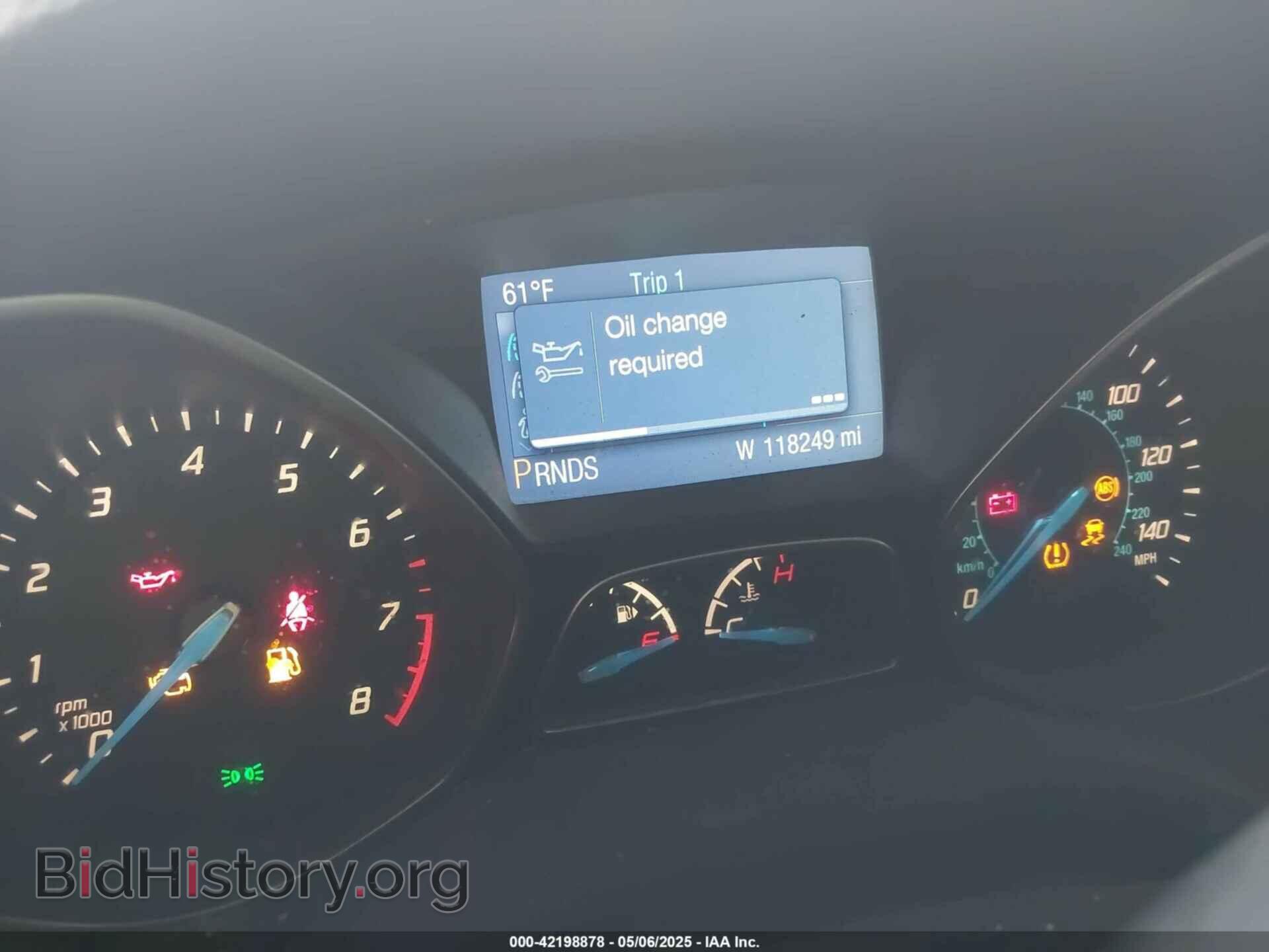 2014 FORD FOCUS - VIN: 1FADP3F23EL158142 - Фото 7