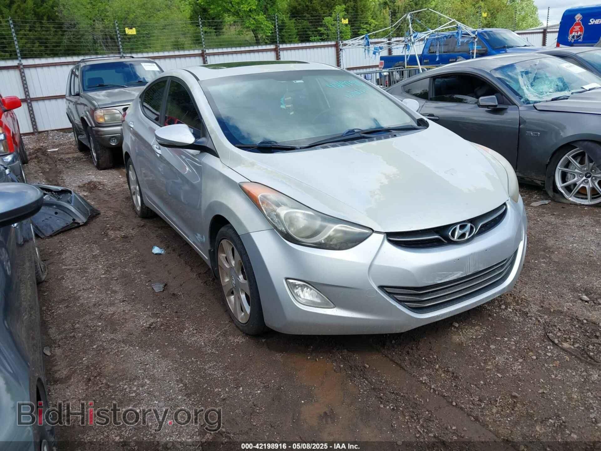 Photo KMHDH4AE7BU166308 - HYUNDAI ELANTRA 2011