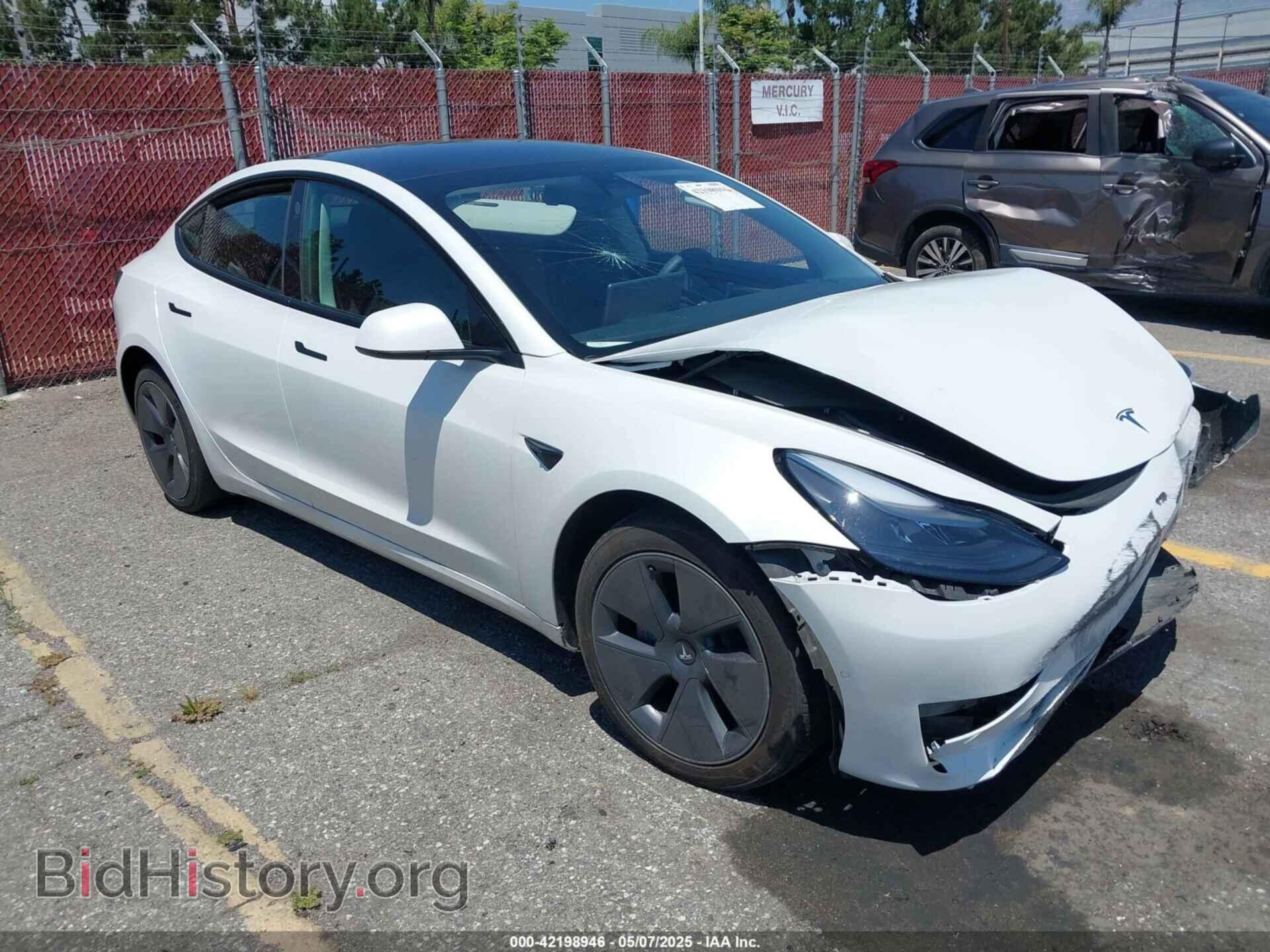 Фотография 5YJ3E1EA6NF332281 - TESLA MODEL 3 2022