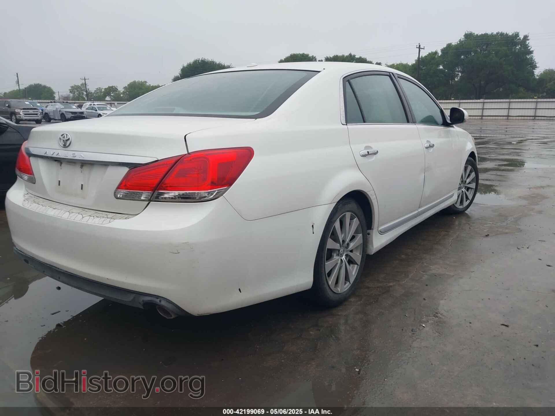 2011 TOYOTA AVALON - VIN: 4T1BK3DBXBU397580 - Фото 4