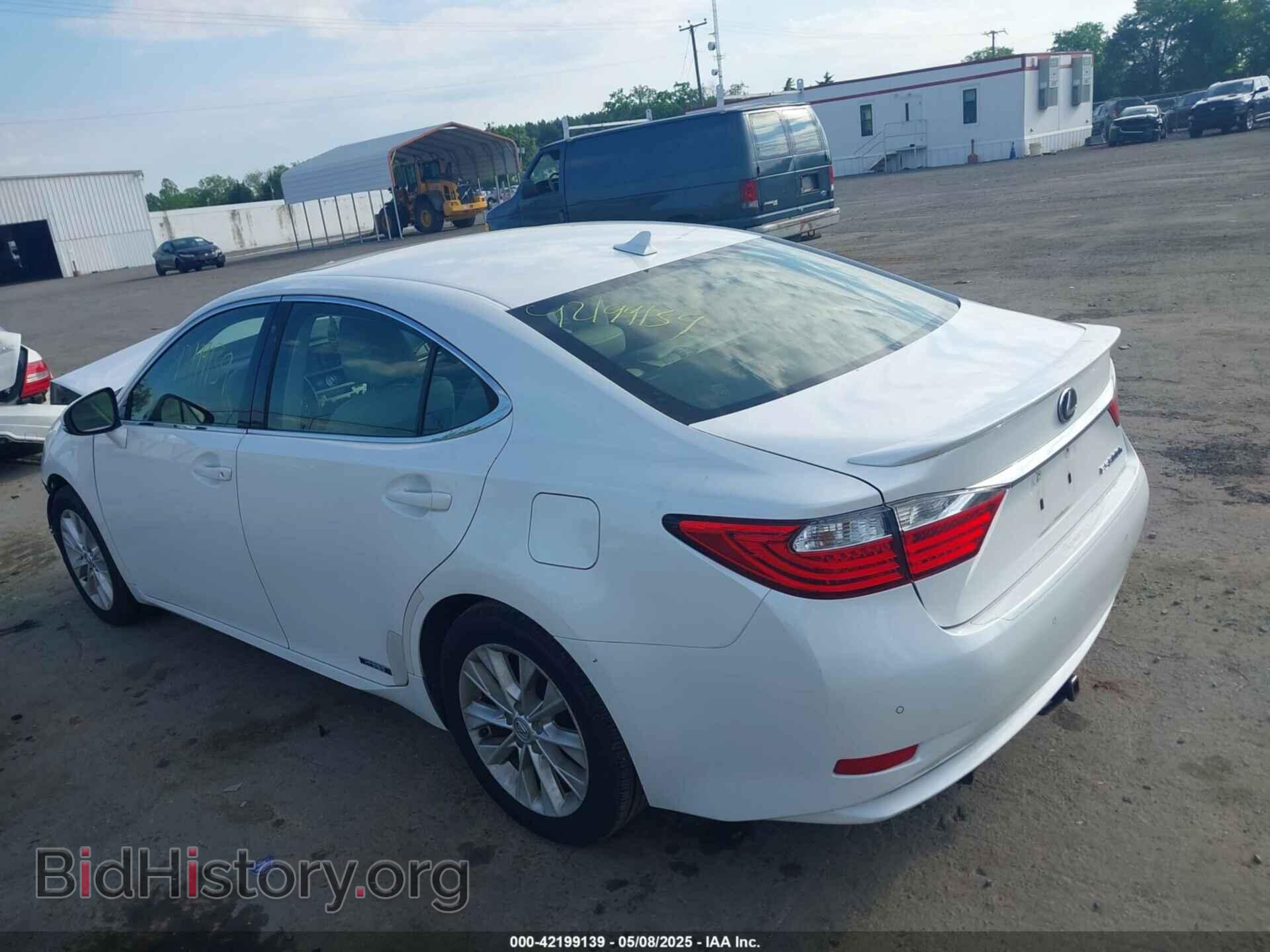 2013 LEXUS ES 300H - VIN: JTHBW1GG9D2026119 - Фото 3