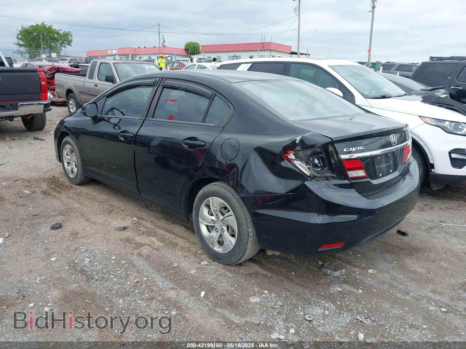 2013 HONDA CIVIC - VIN: 19XFB2F52DE236620 - Фото 3
