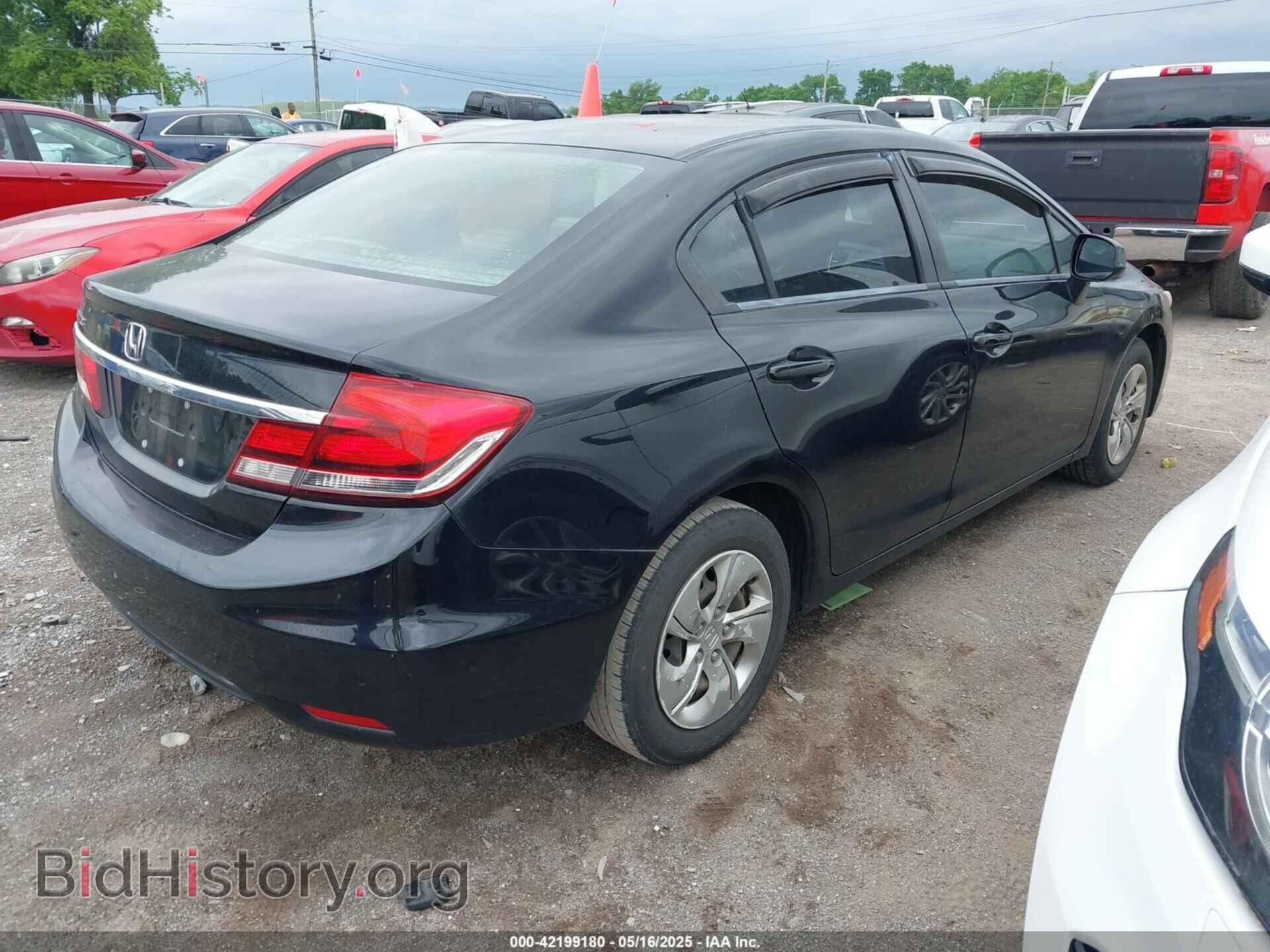 2013 HONDA CIVIC - VIN: 19XFB2F52DE236620 - Фото 4