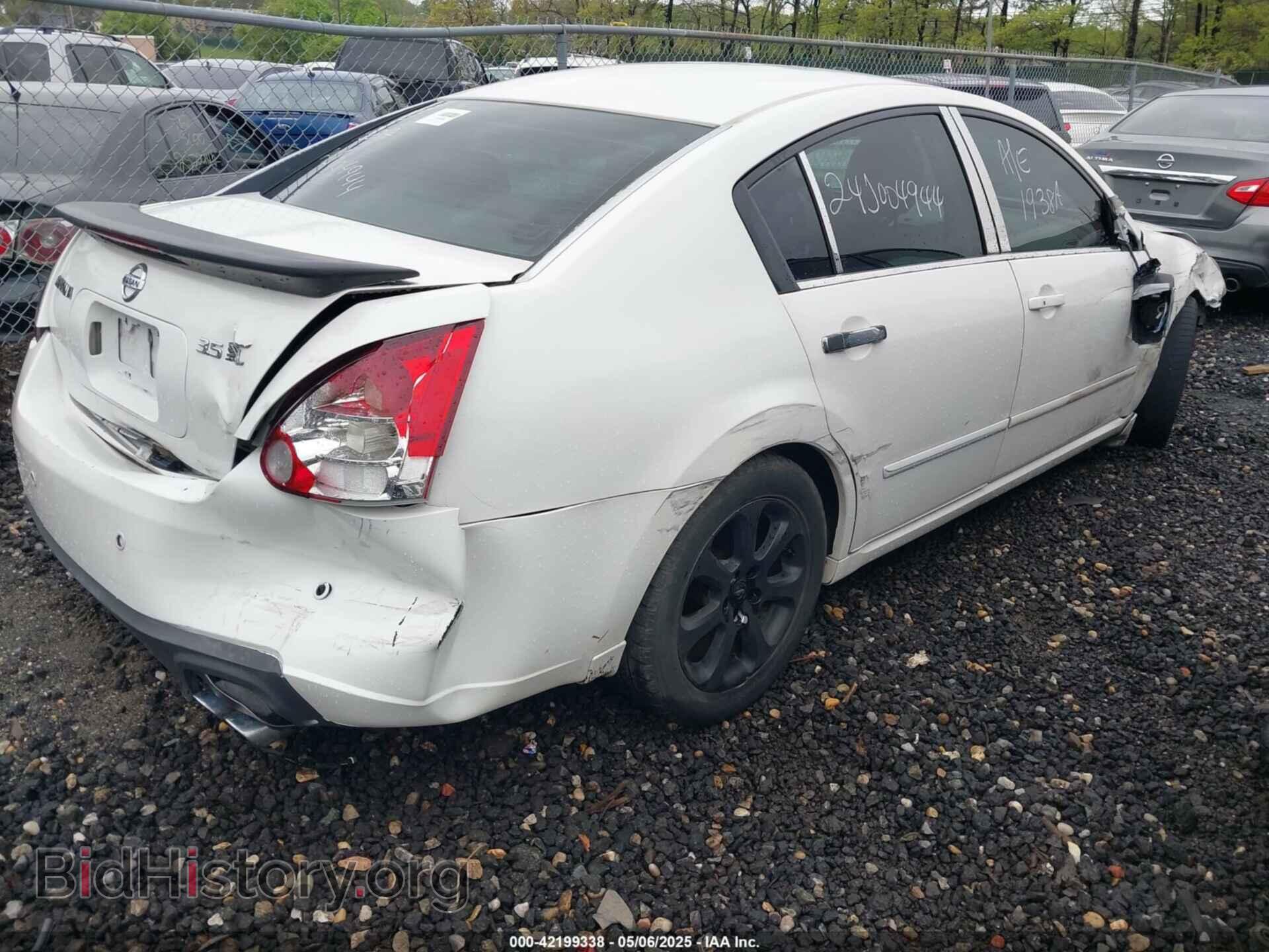 2007 NISSAN MAXIMA - VIN: 1N4BA41E07C853455 - Фото 4