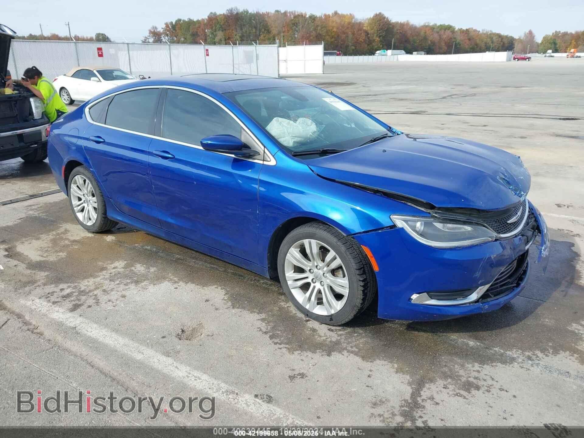 Фотография 1C3CCCABXFN588706 - CHRYSLER 200 2015