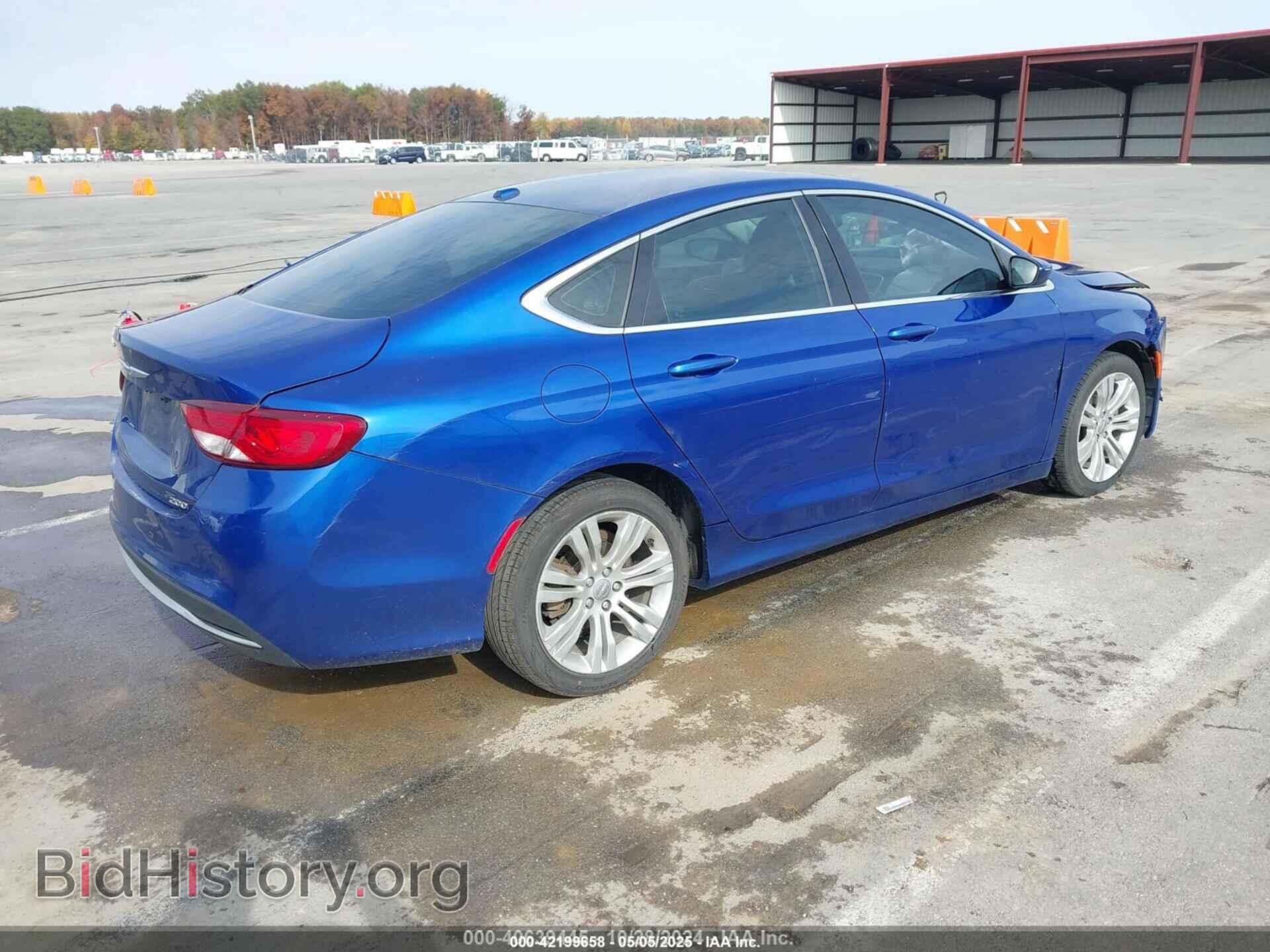 2015 CHRYSLER 200 - VIN: 1C3CCCABXFN588706 - Фото 4