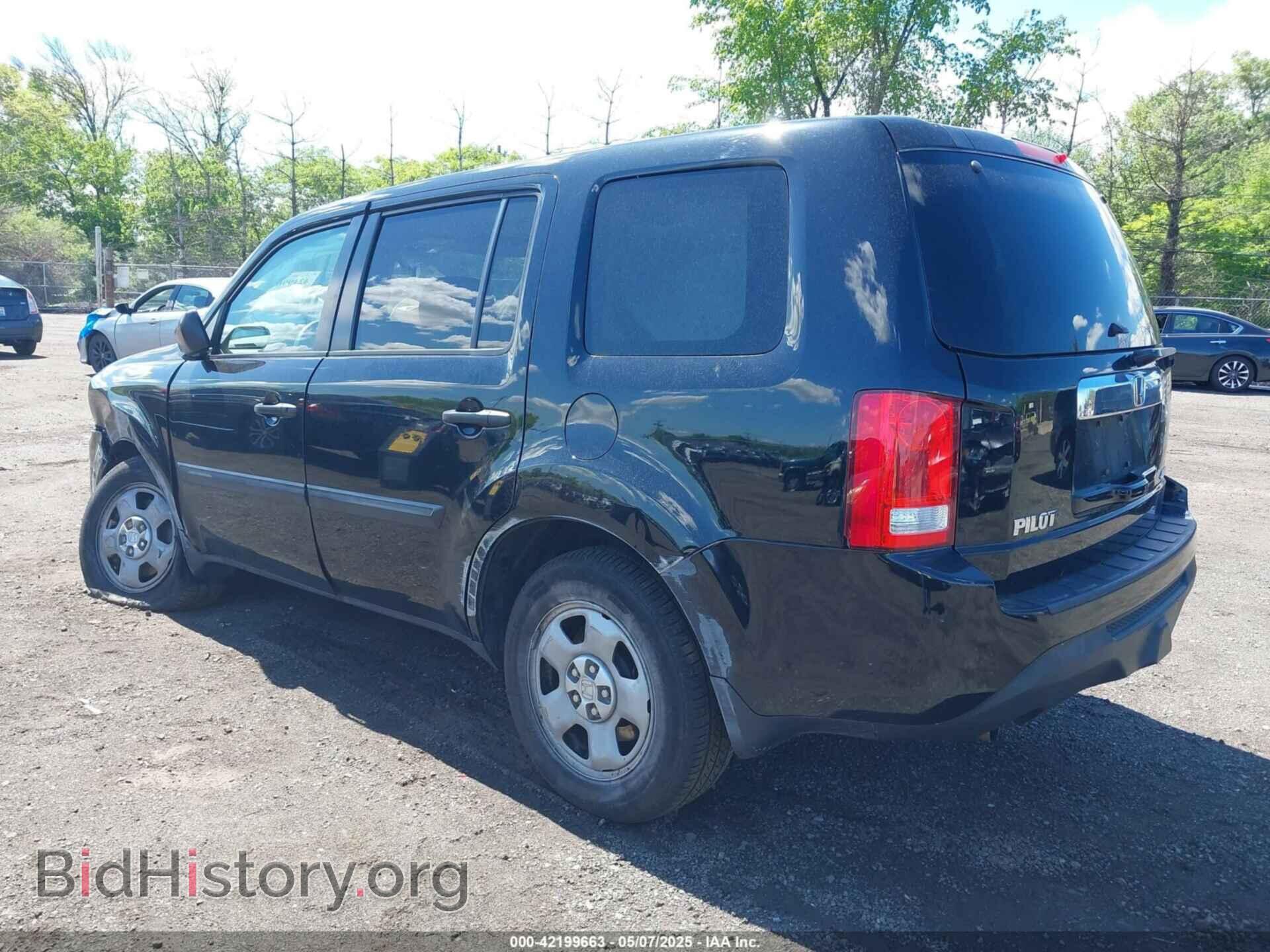 2015 HONDA PILOT - VIN: 5FNYF4H22FB036023 - Фото 3