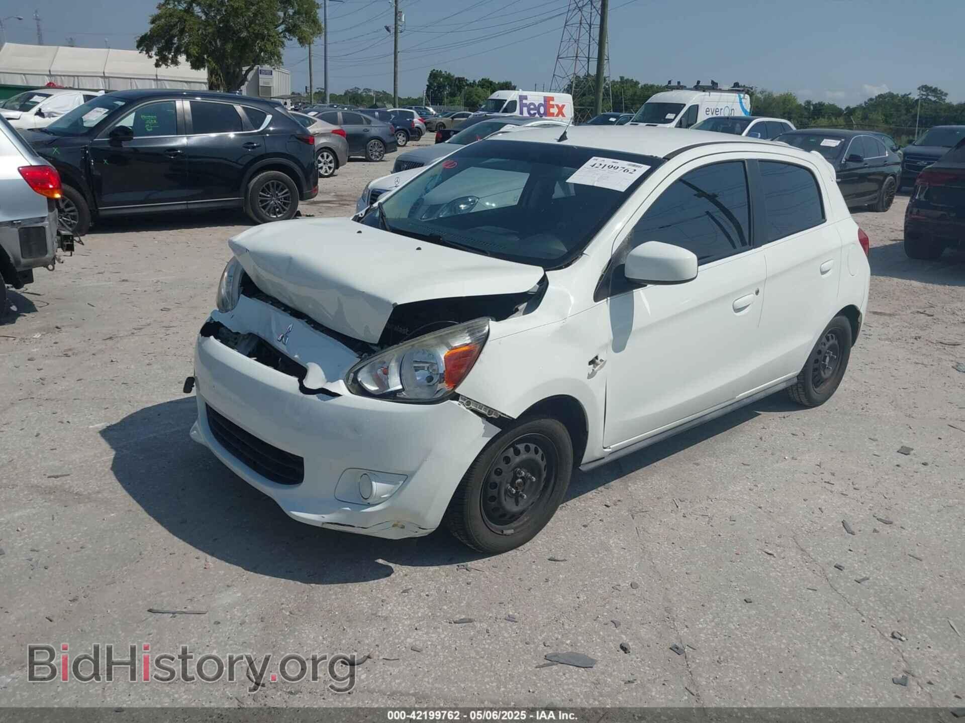 2014 MITSUBISHI MIRAGE - VIN: ML32A3HJ6EH008894 - Фото 2