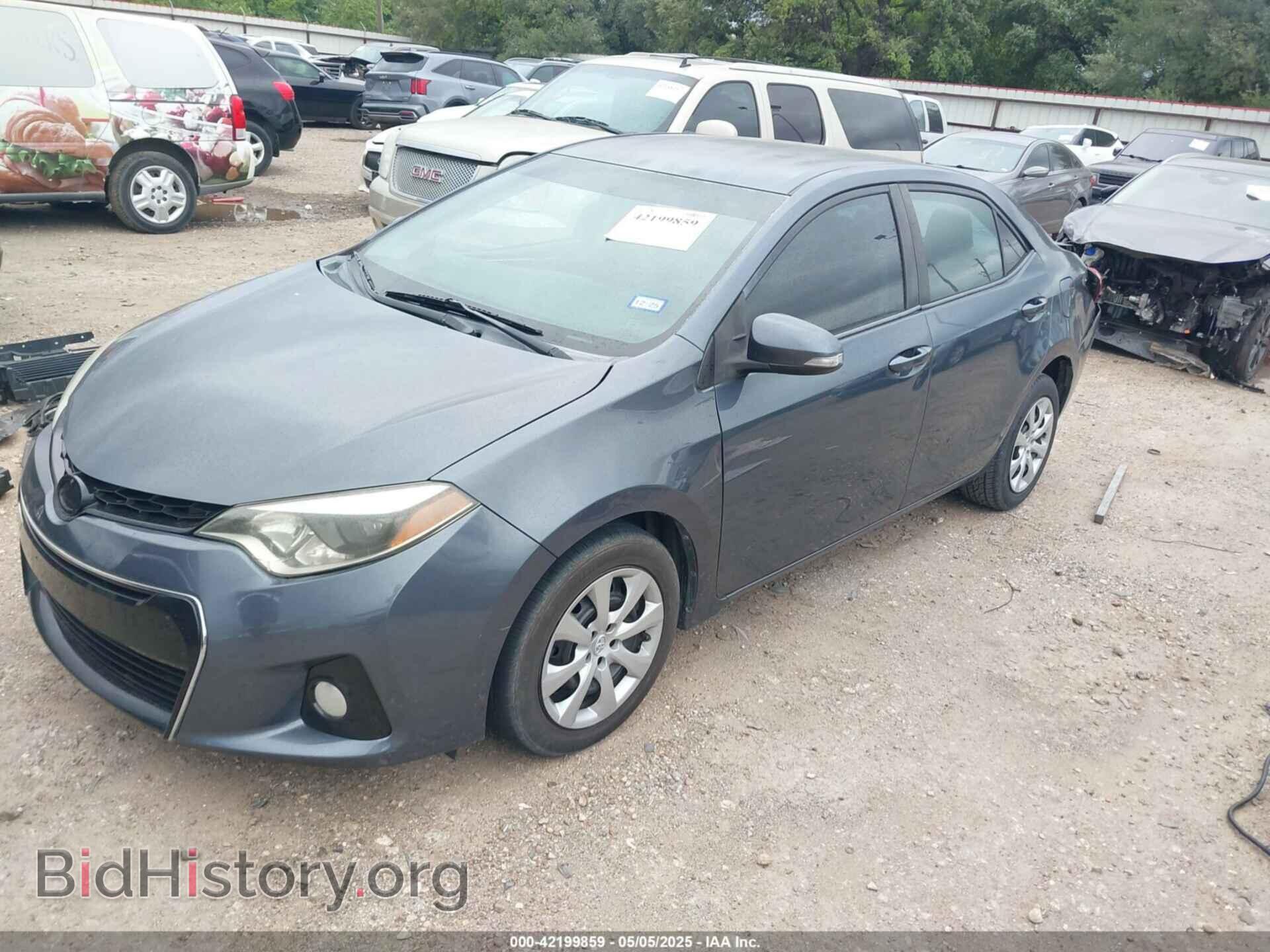 2014 TOYOTA COROLLA - VIN: 2T1BURHE7EC001144 - Photo 2