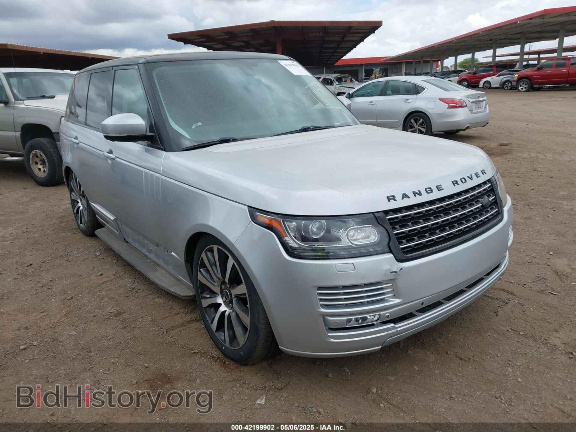Photo SALGS2VF8FA210651 - LAND ROVER RANGE ROVER 2015